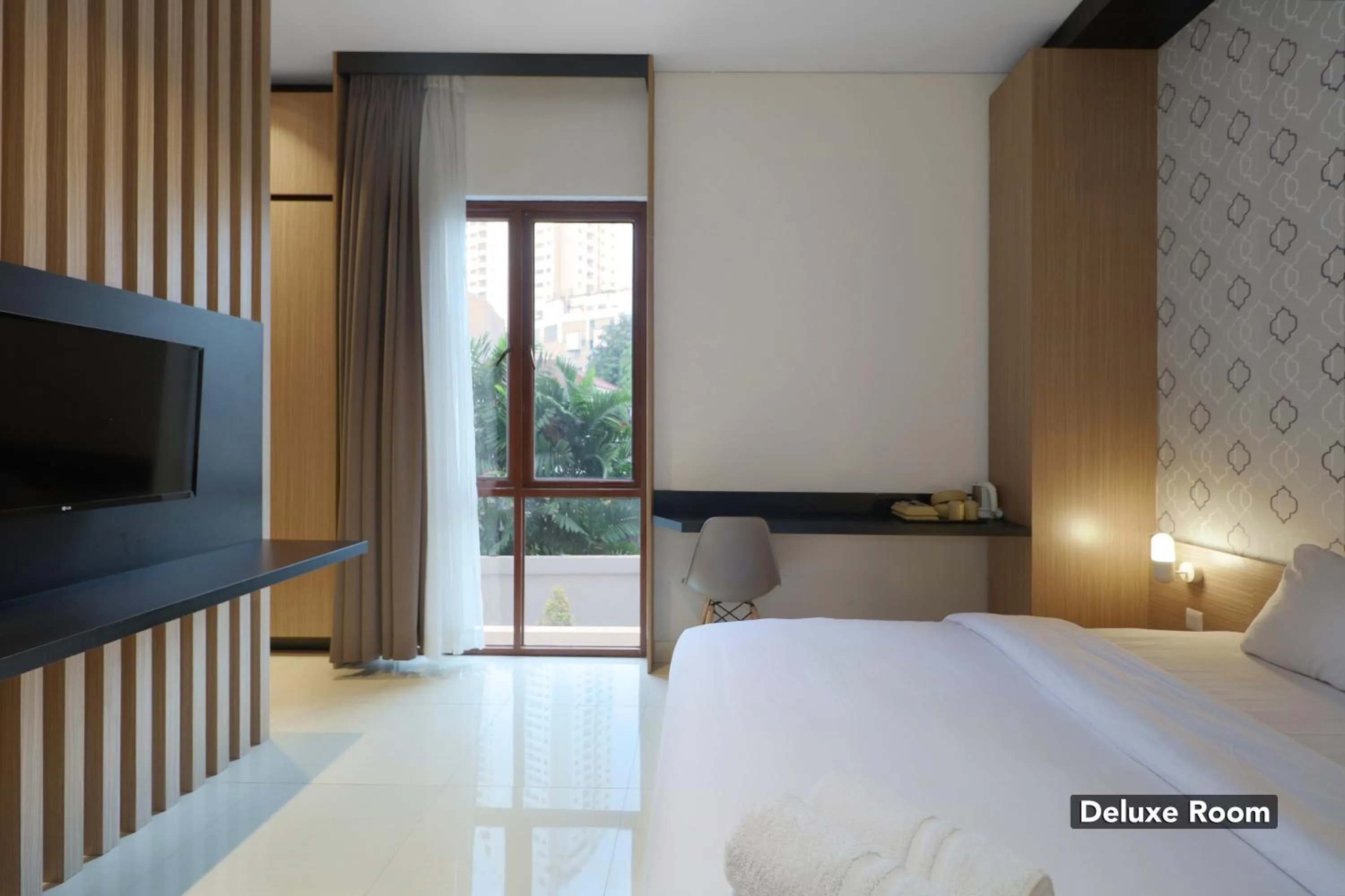 Bedroom, Bed in Plaza 54 Residence Jakarta