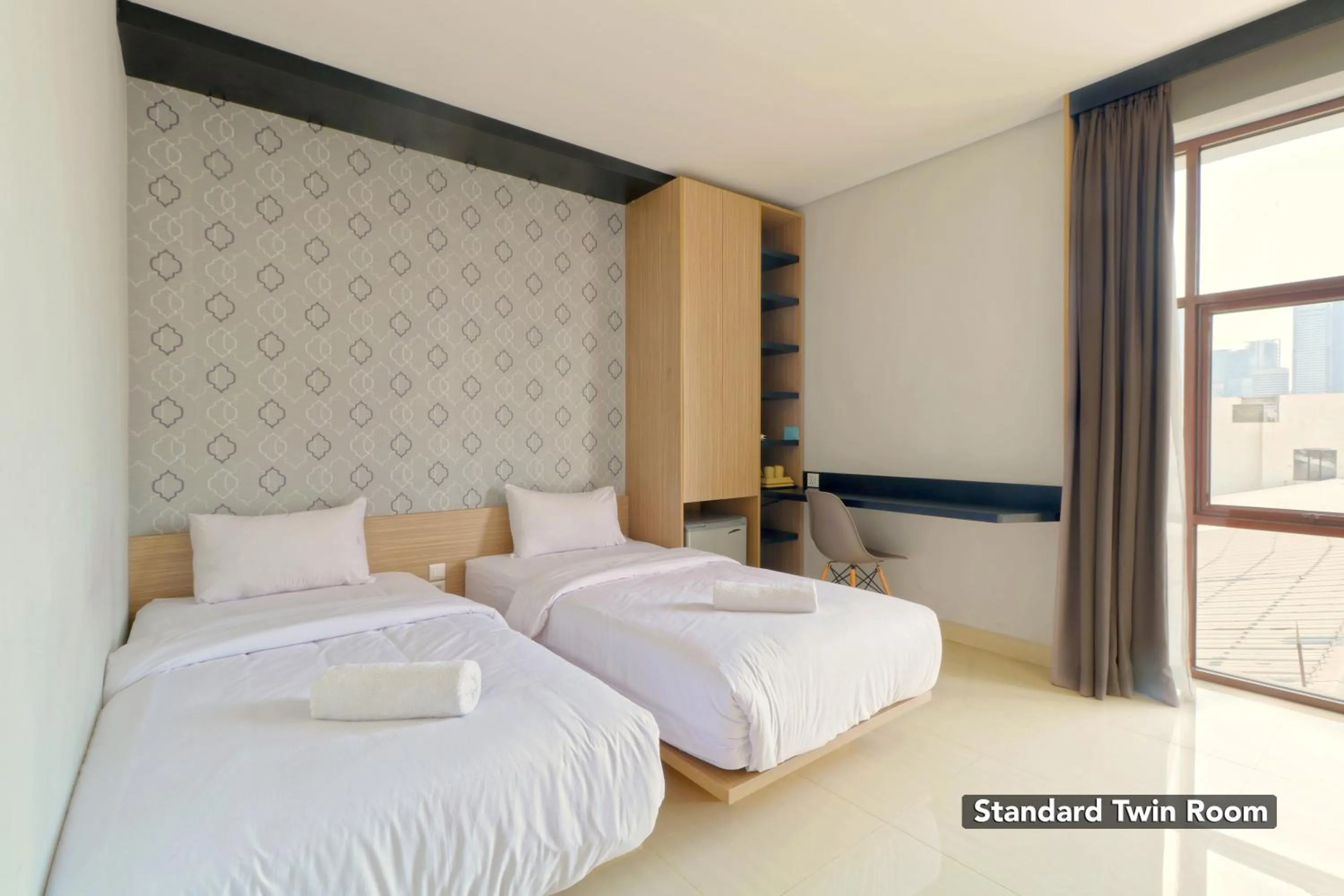 Bedroom, Bed in Plaza 54 Residence Jakarta