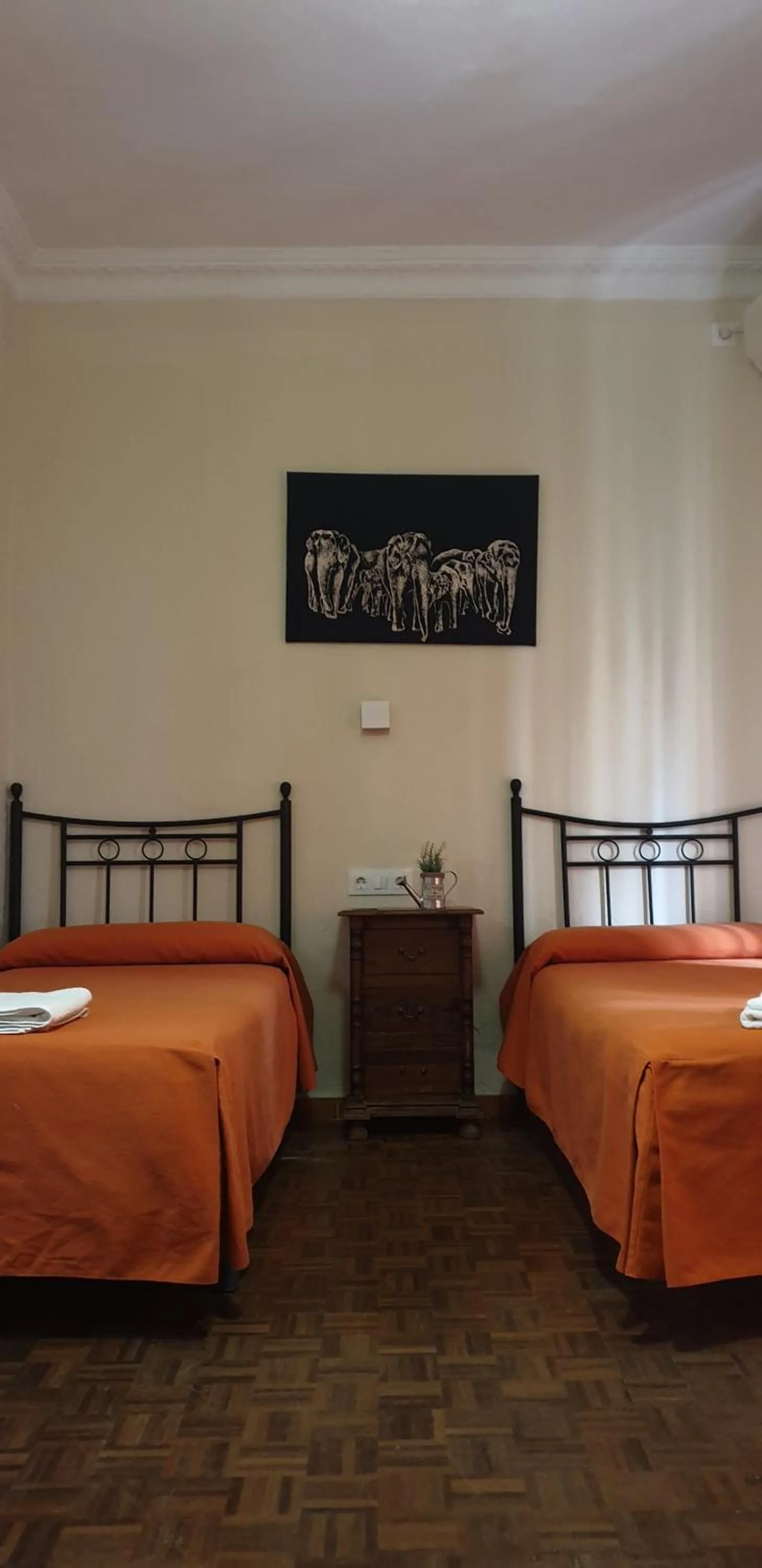 Bed in Pension Catedral