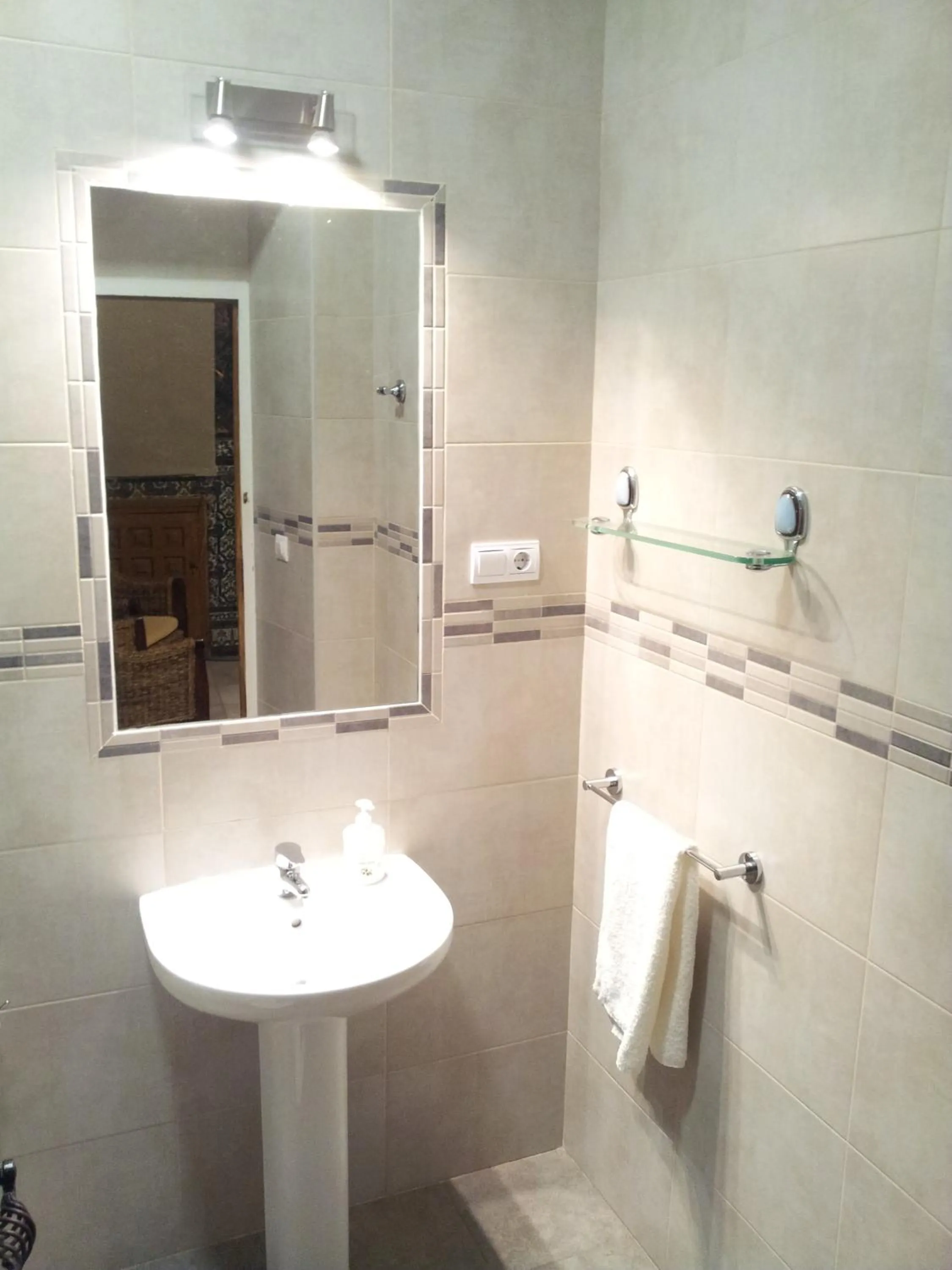 Bathroom in Pension Catedral