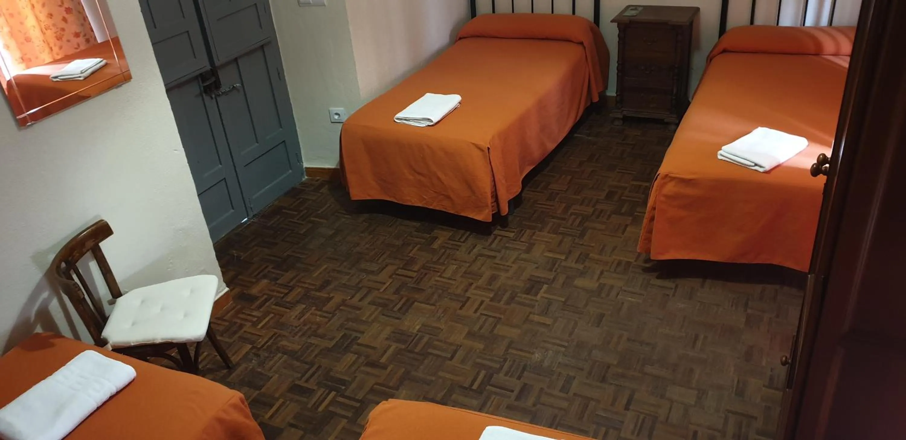 Bed in Pension Catedral