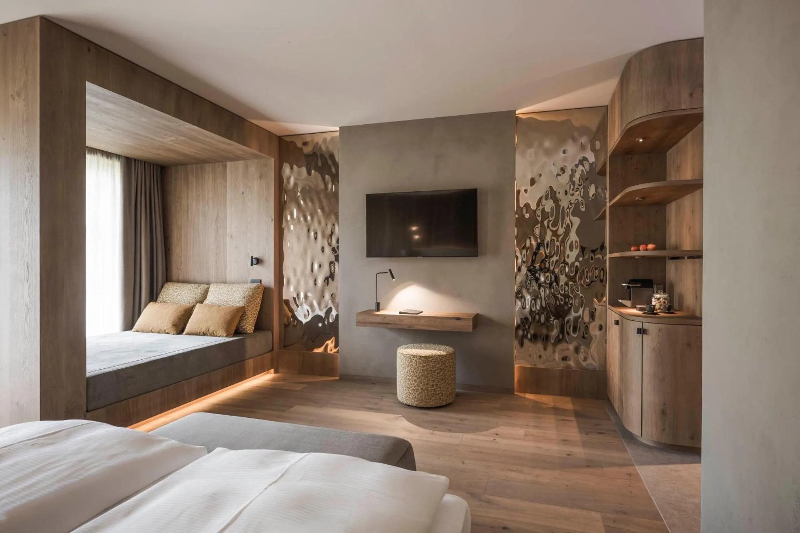 Bed in Excelsior Dolomites Life Resort