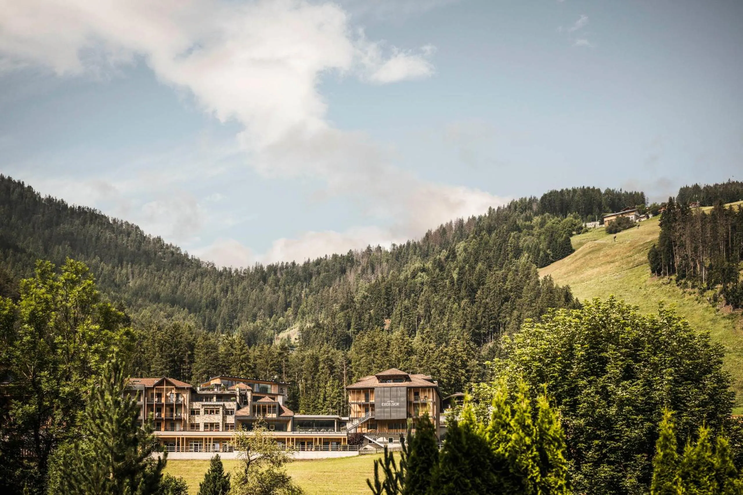 Property building in Excelsior Dolomites Life Resort