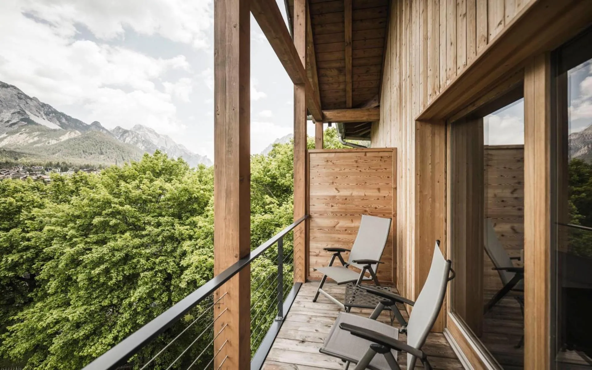 Balcony/Terrace in Excelsior Dolomites Life Resort