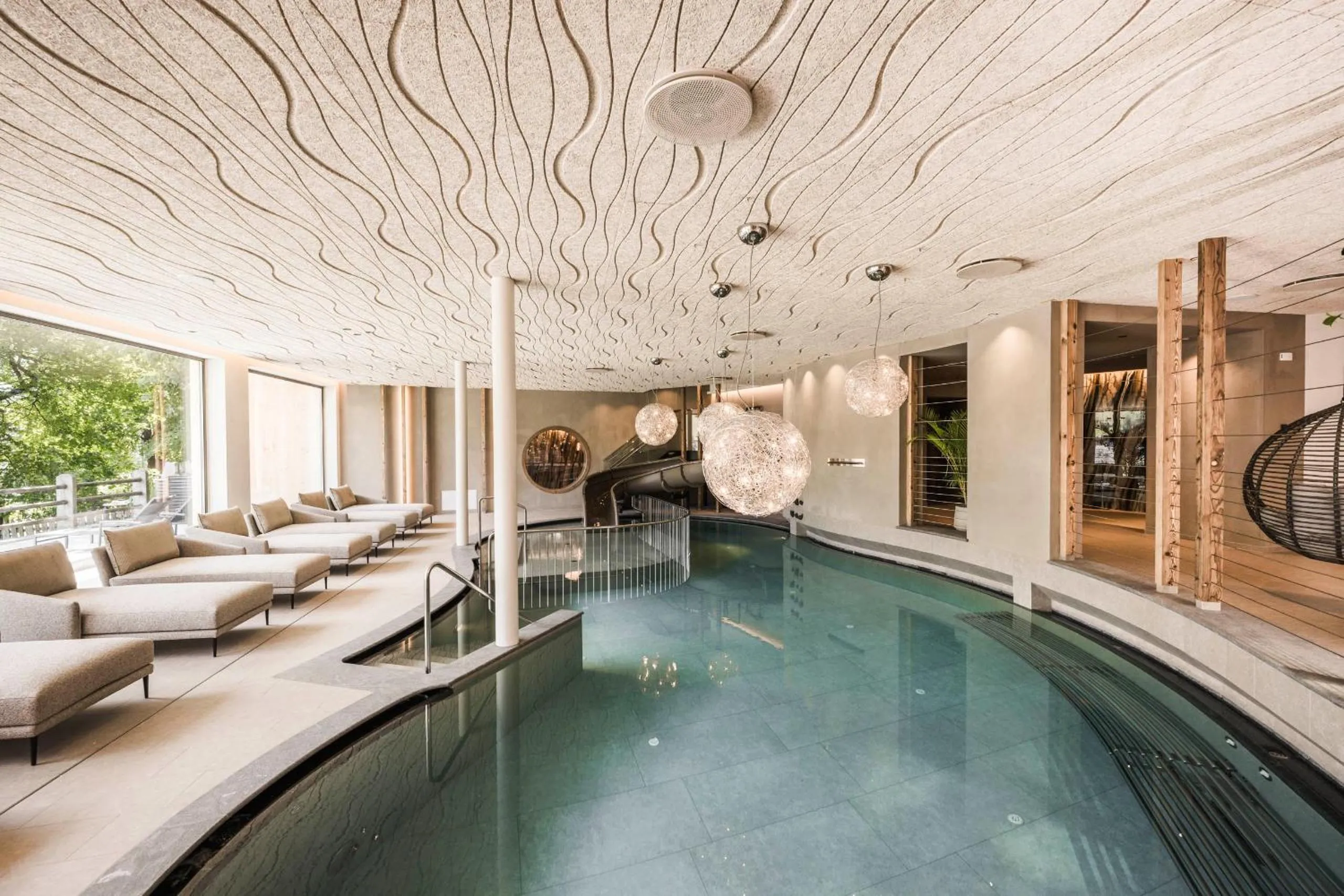 Swimming pool in Excelsior Dolomites Life Resort