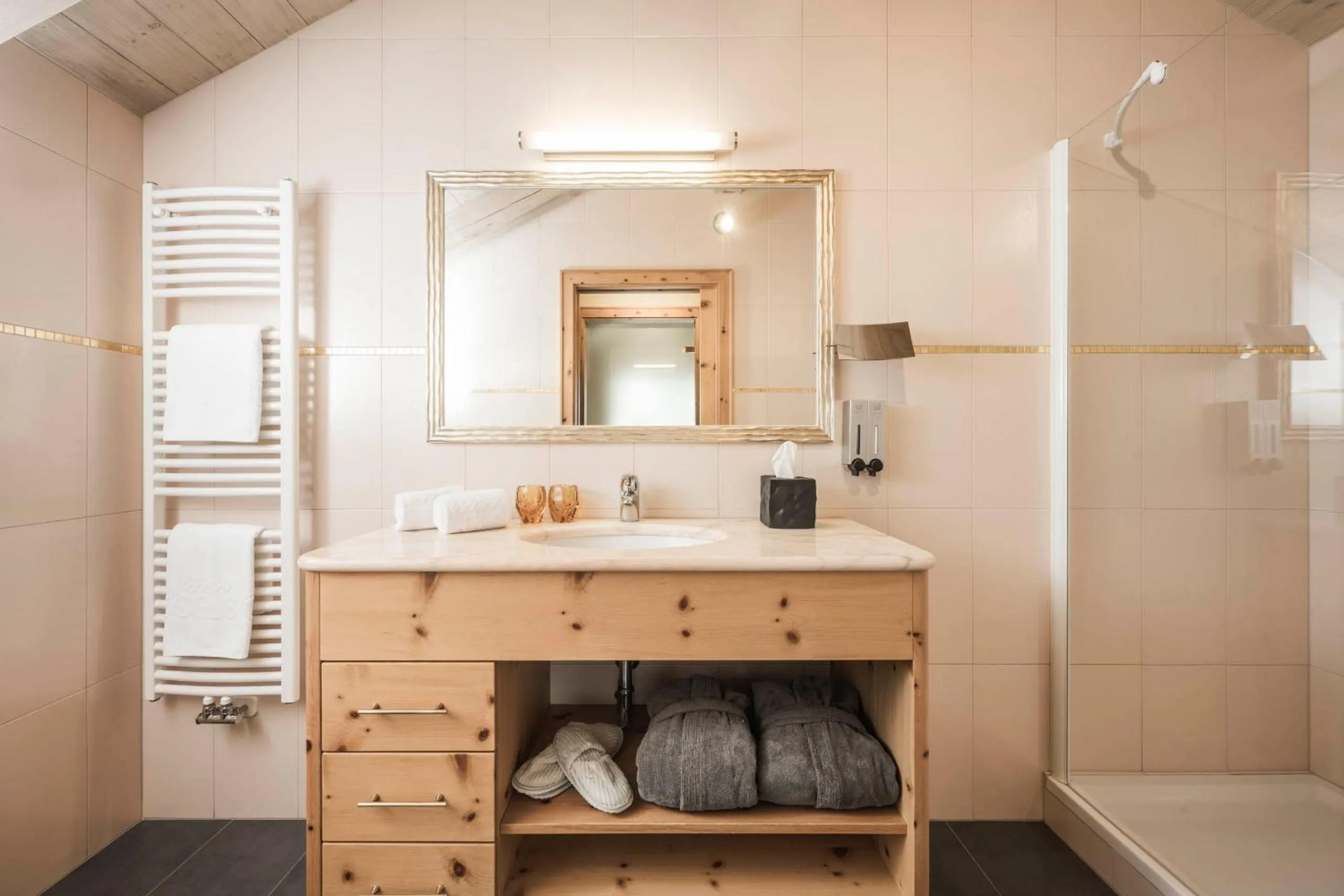 Bathroom in Excelsior Dolomites Life Resort