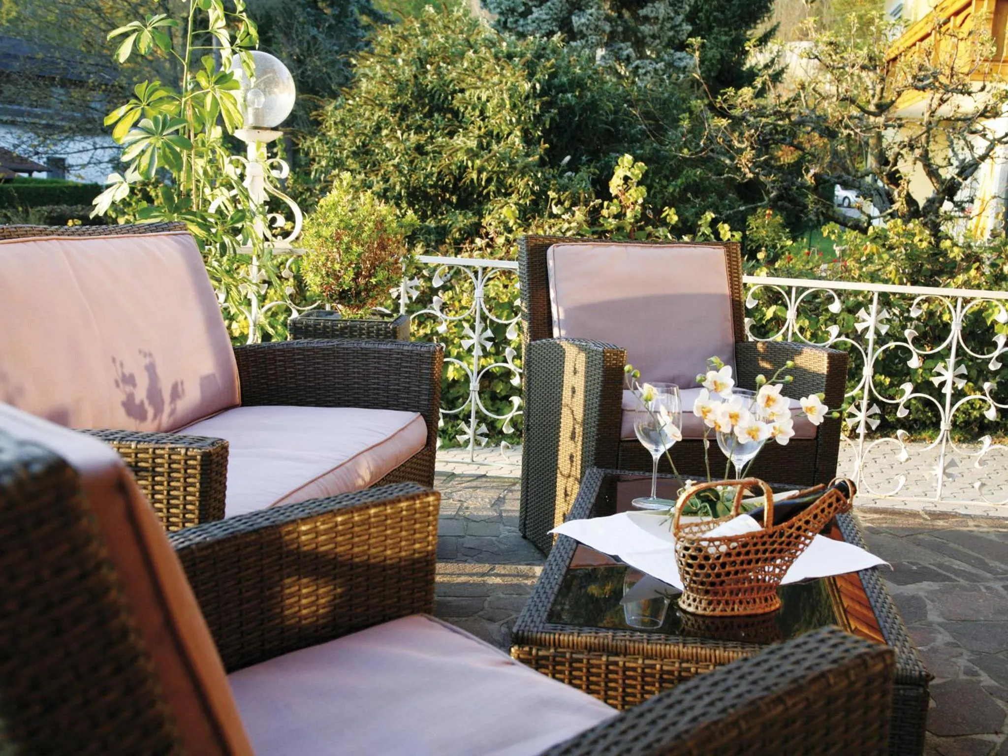 Balcony/Terrace in Hotel Diana