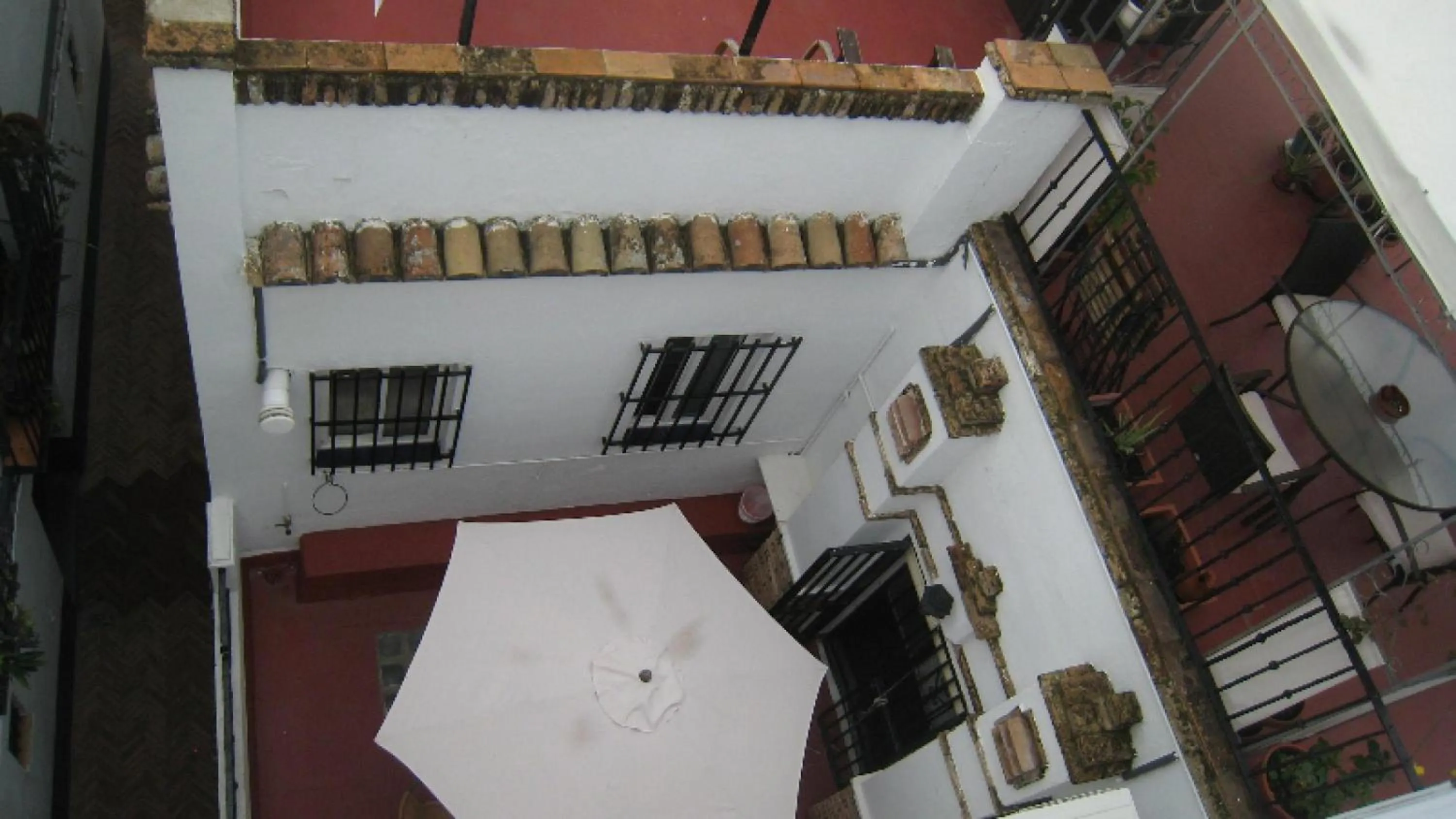 Bird's eye view in Pensión La Montoreña