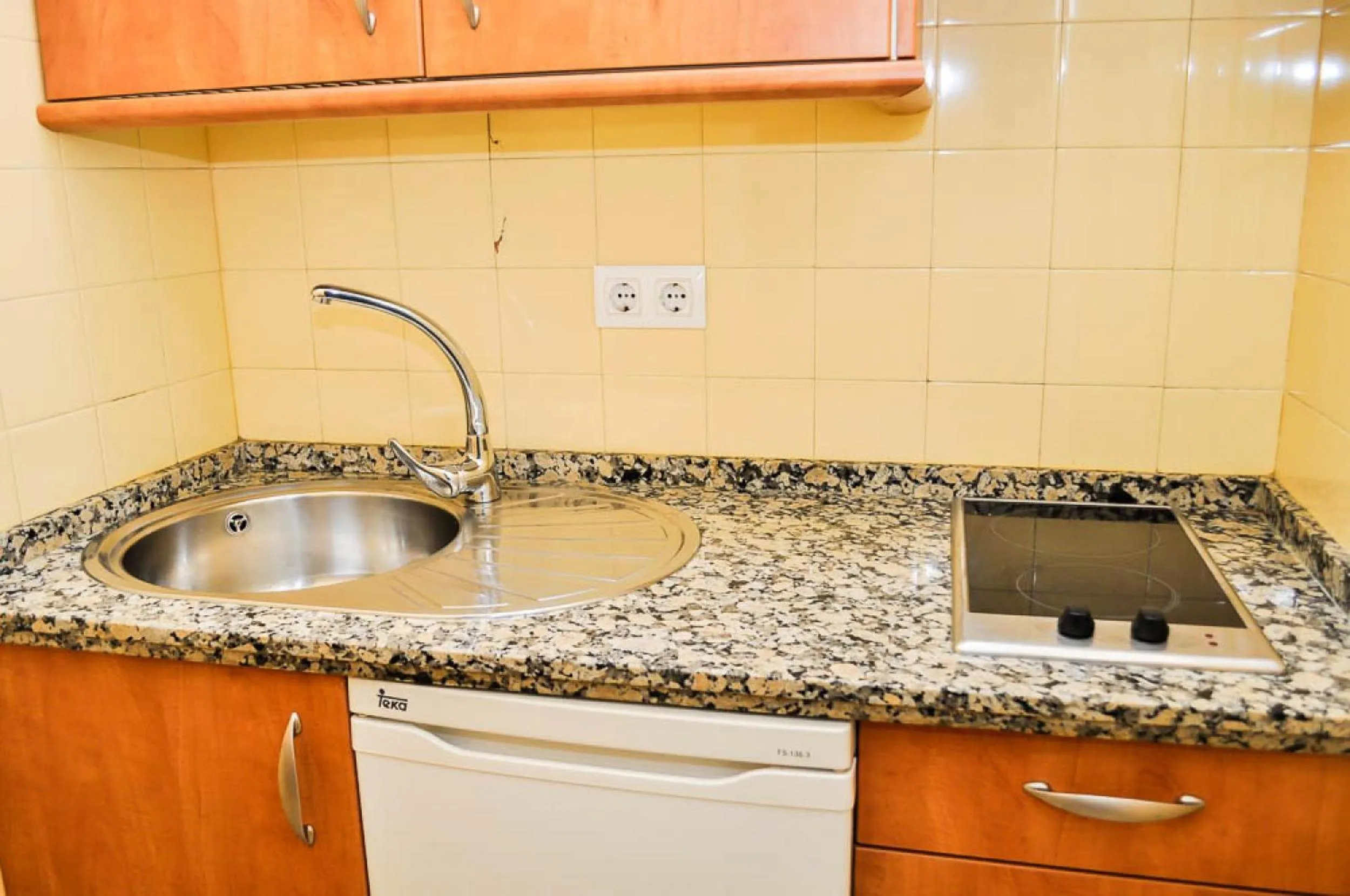 Kitchen or kitchenette in Pensión La Montoreña