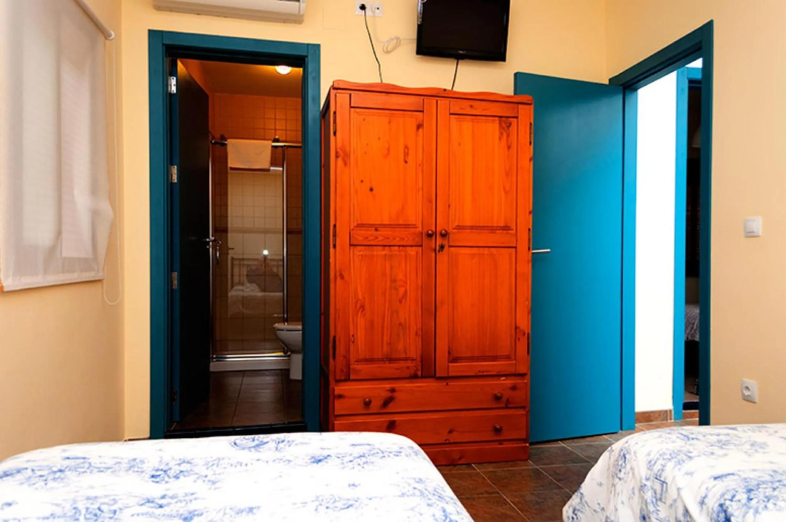 Bed in Pensión La Montoreña