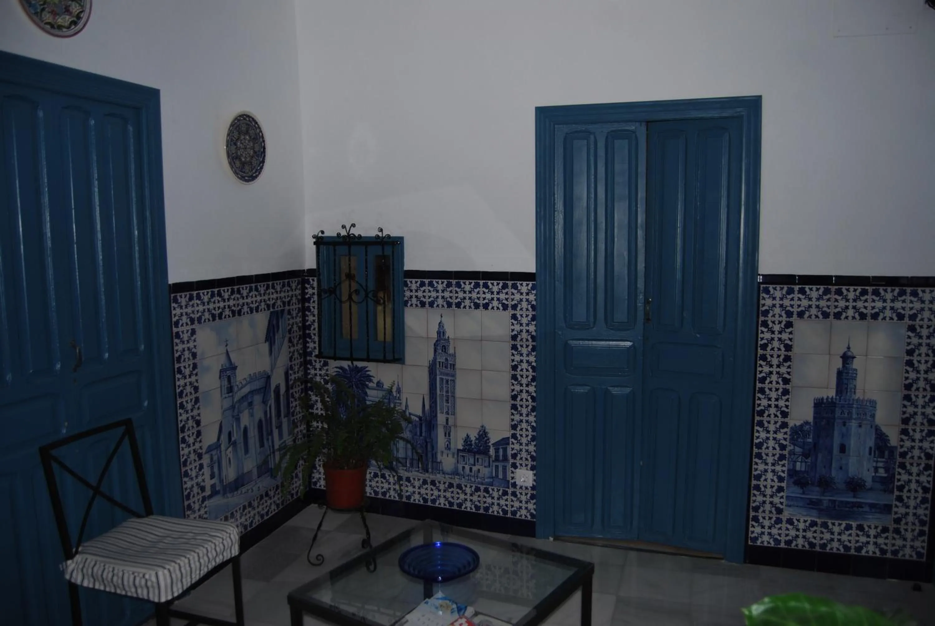 Lobby or reception in Pensión La Montoreña