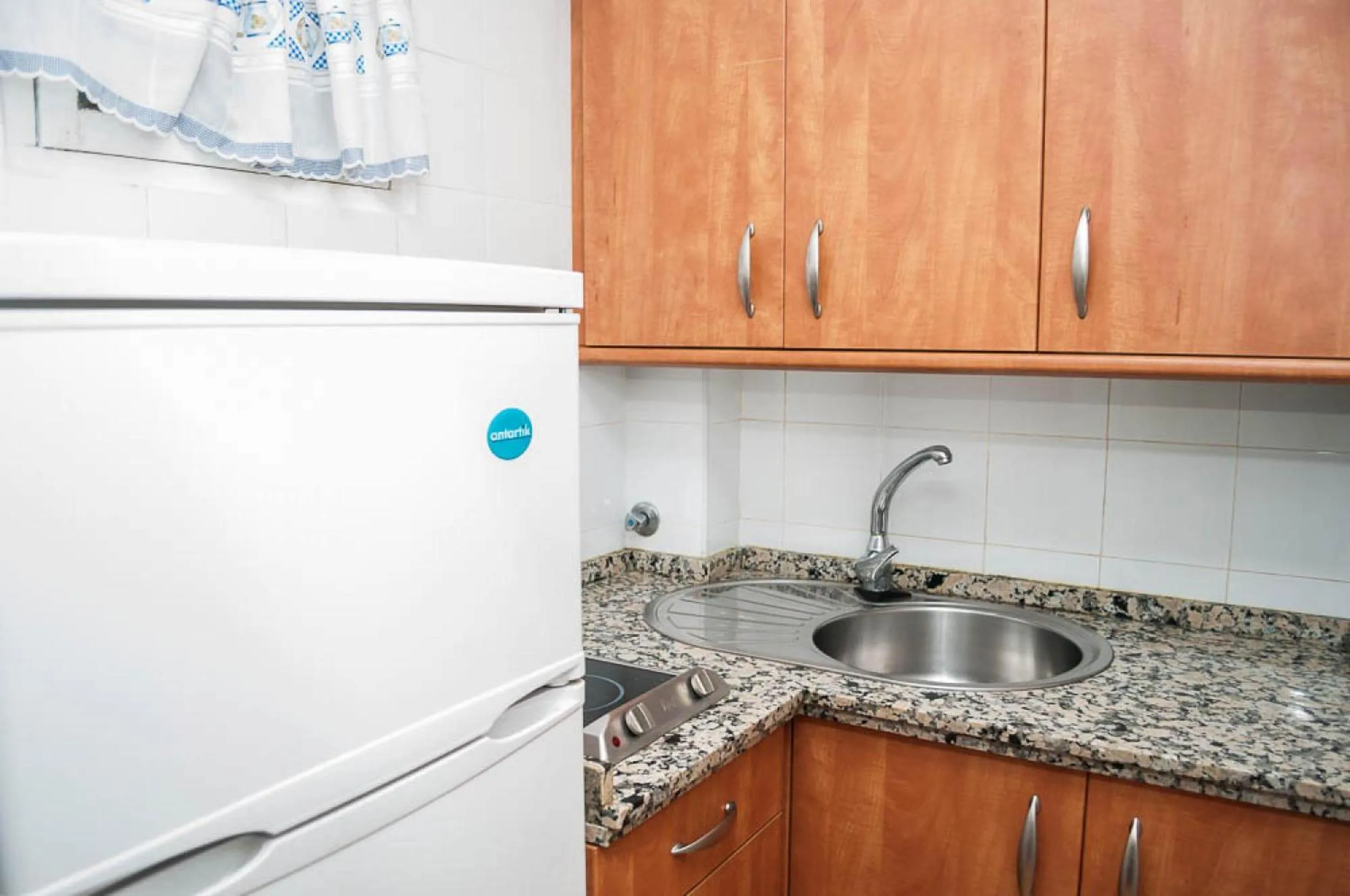 Kitchen or kitchenette in Pensión La Montoreña