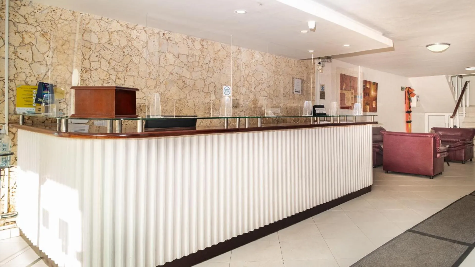 Lobby or reception in Hotel Portobelo Convention Center