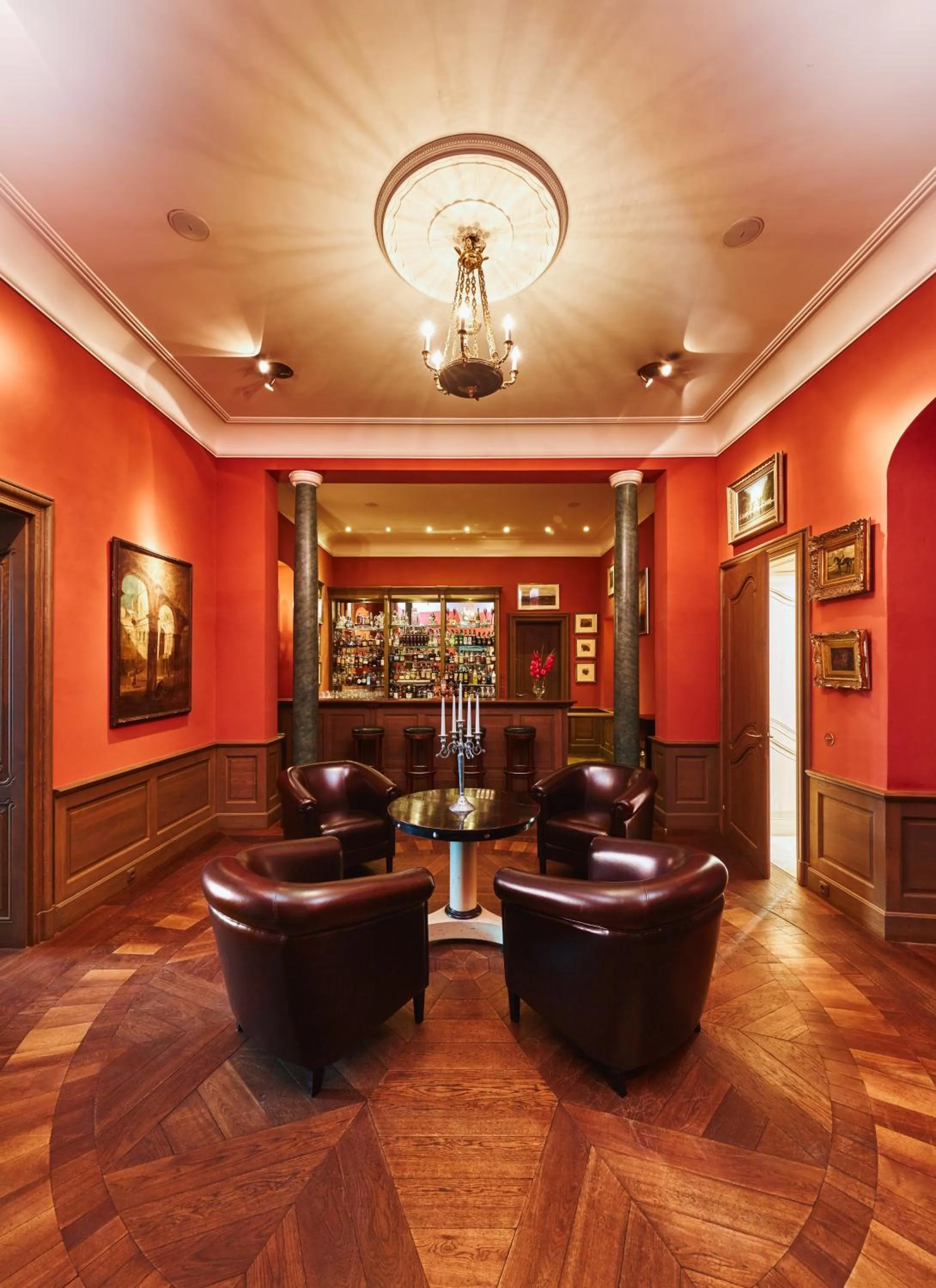 Lounge or bar in Hotel Château Bela