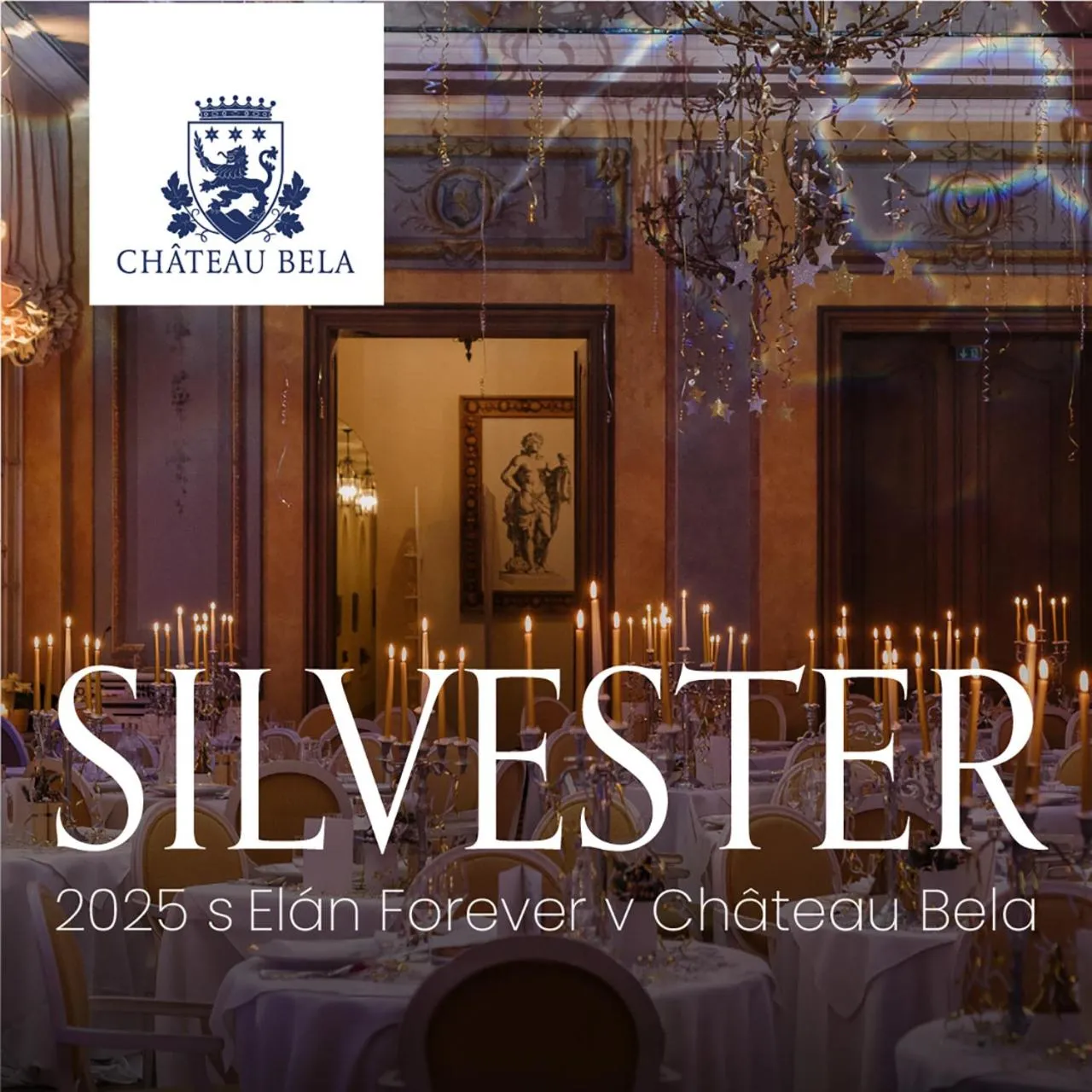 Seating area in Hotel Château Bela