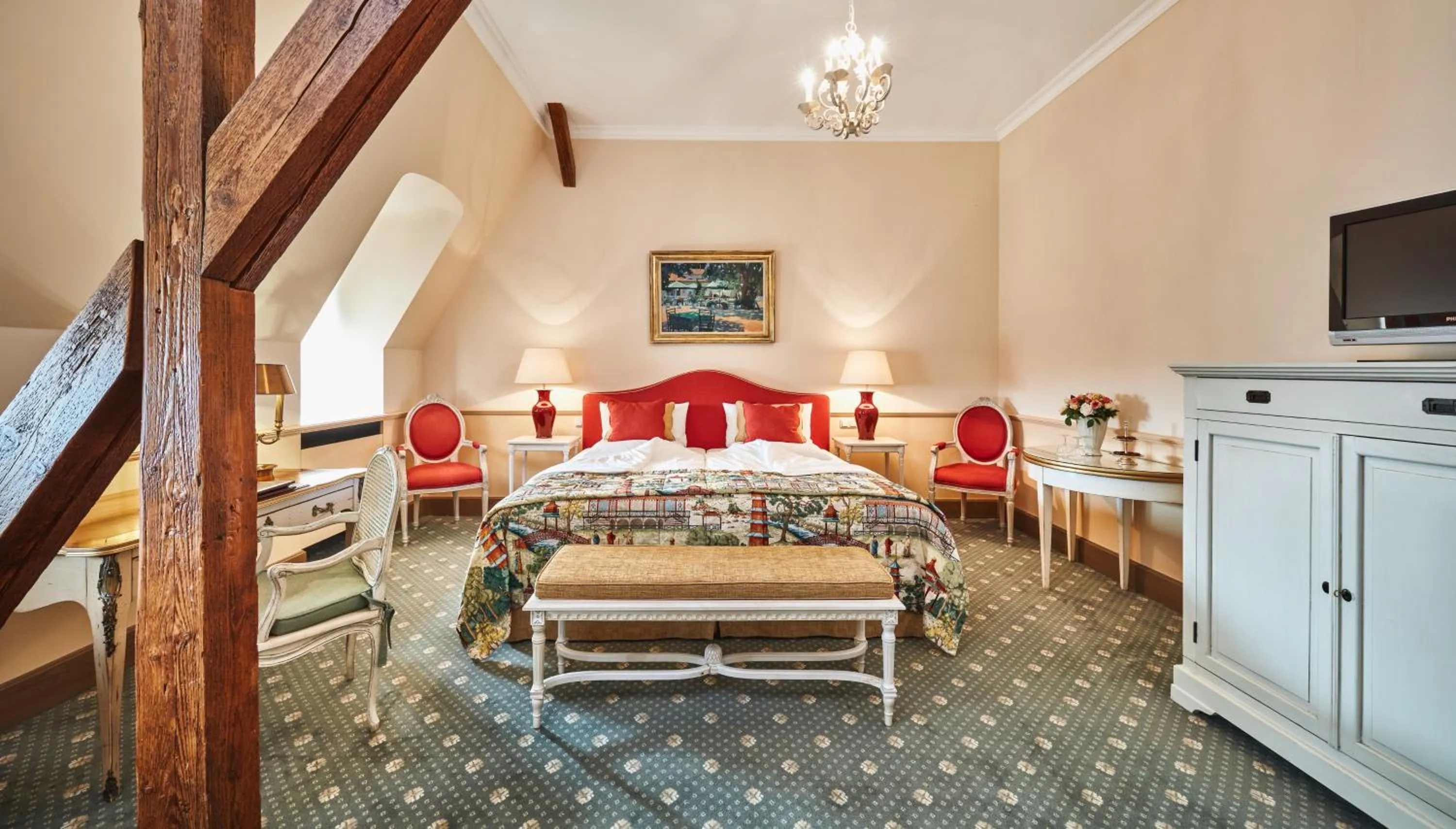 Photo of the whole room, Bed in Hotel Château Bela