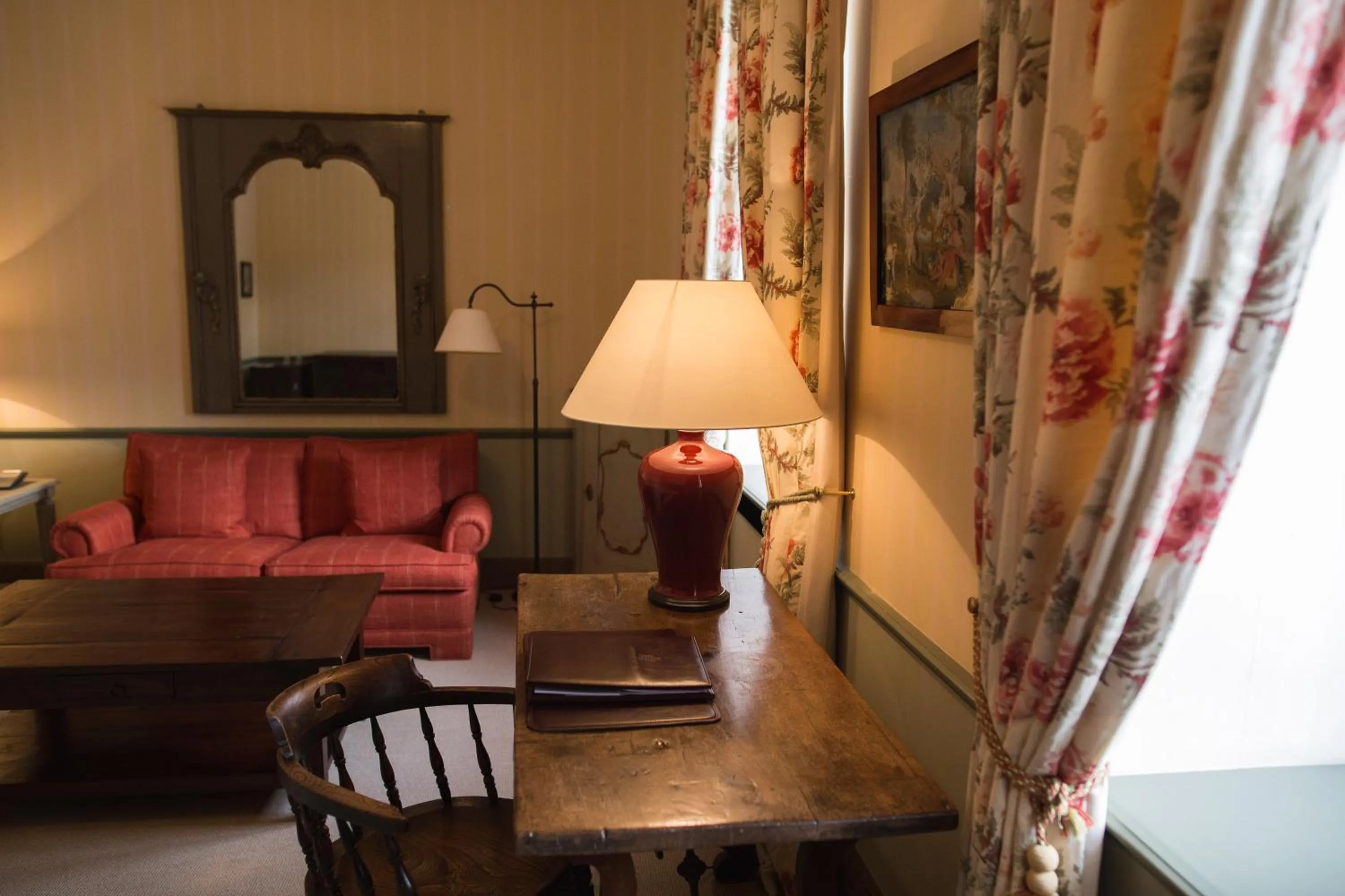 Decorative detail in Hotel Château Bela