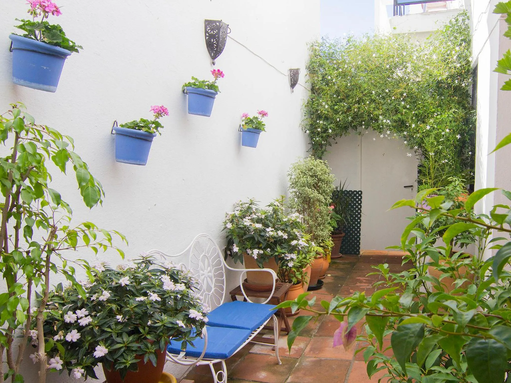 Patio in Hotel Finlandia