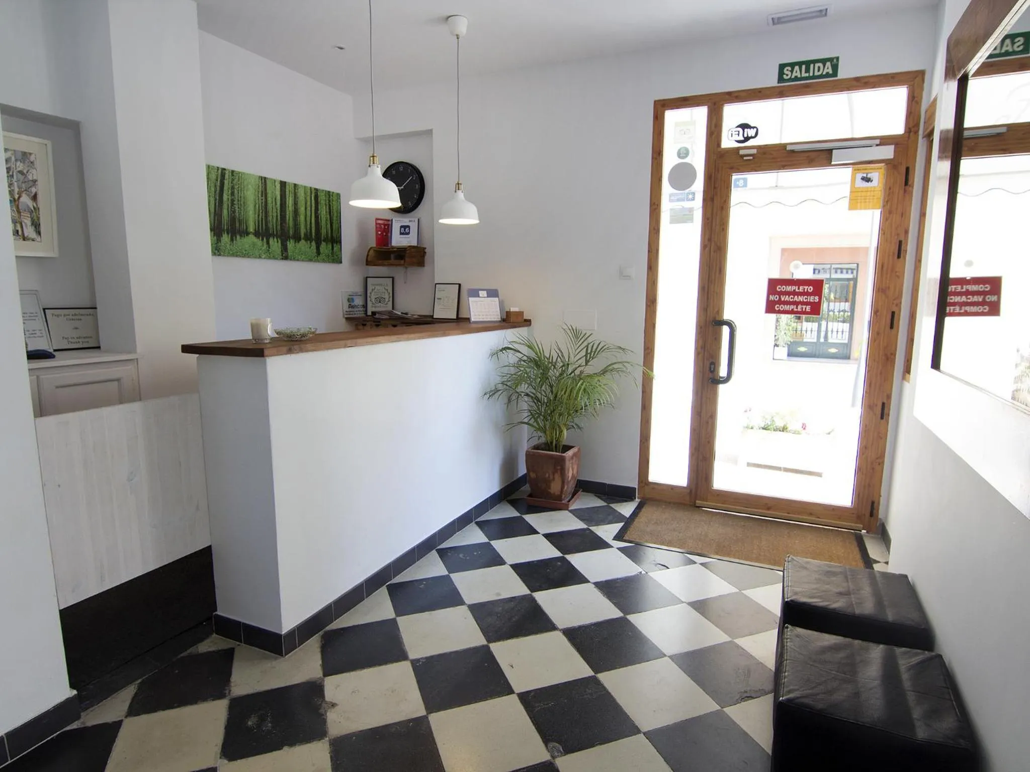 Lobby or reception in Hotel Finlandia