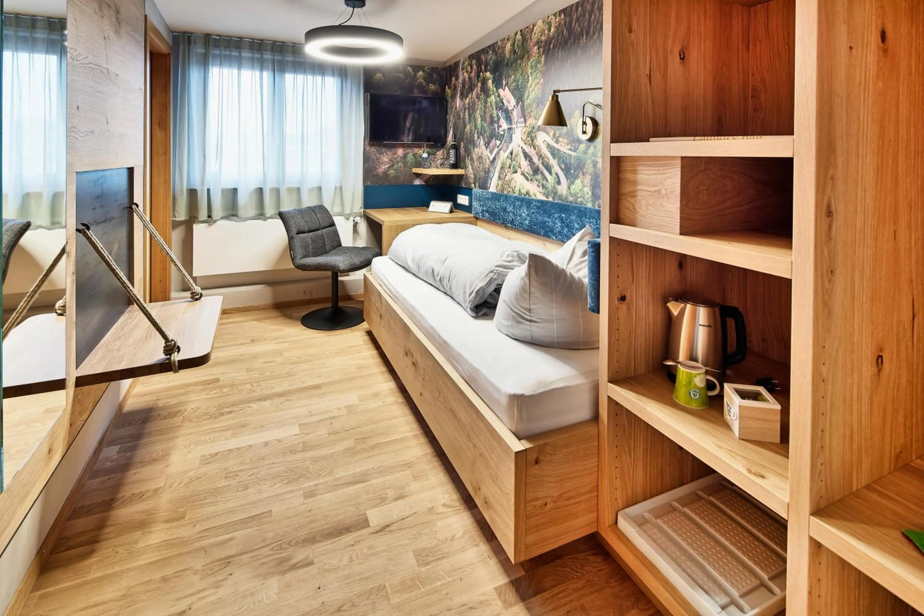 Photo of the whole room, Bed in Biohotel-Restaurant Rose