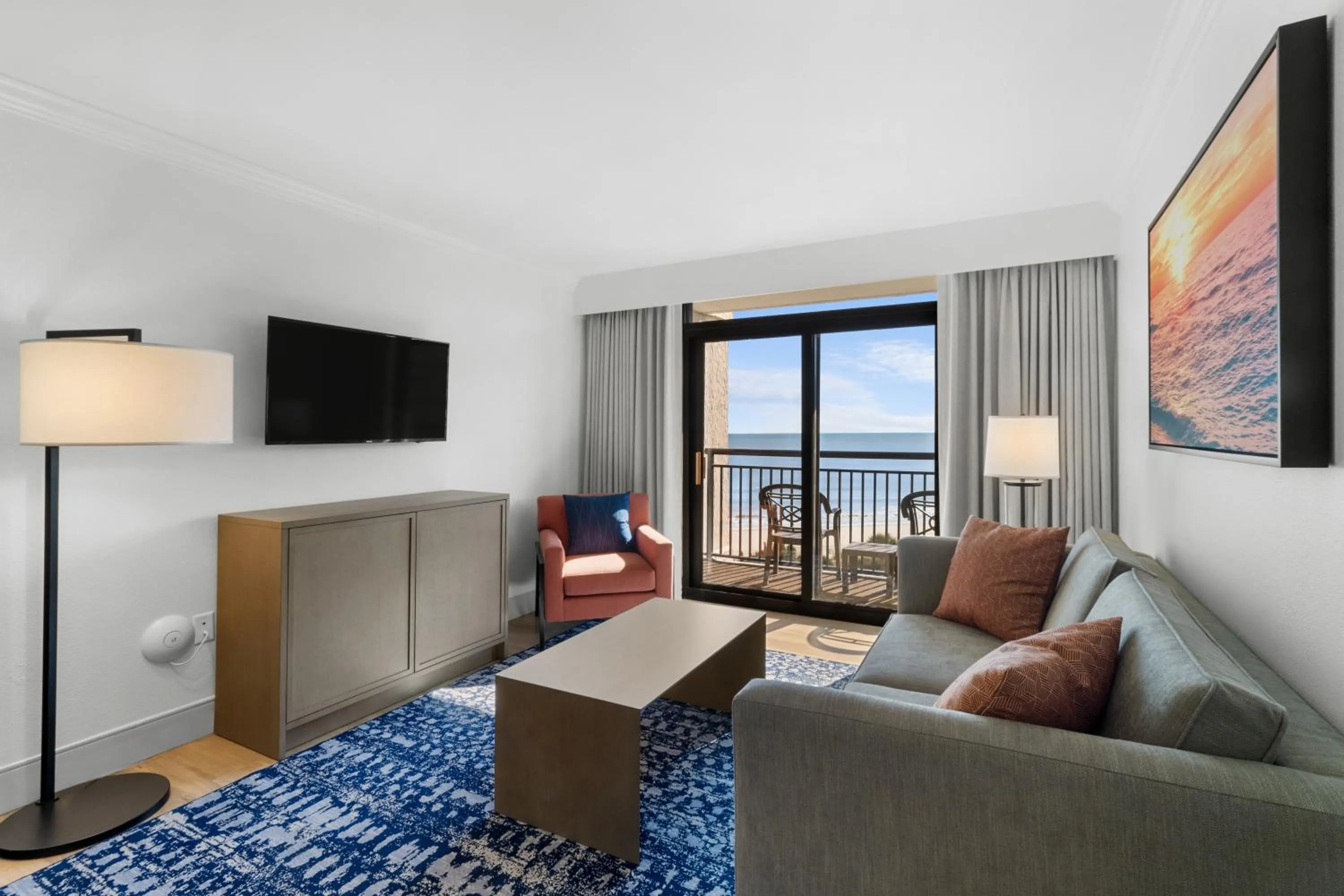 Living room in Ocean Reef Resort