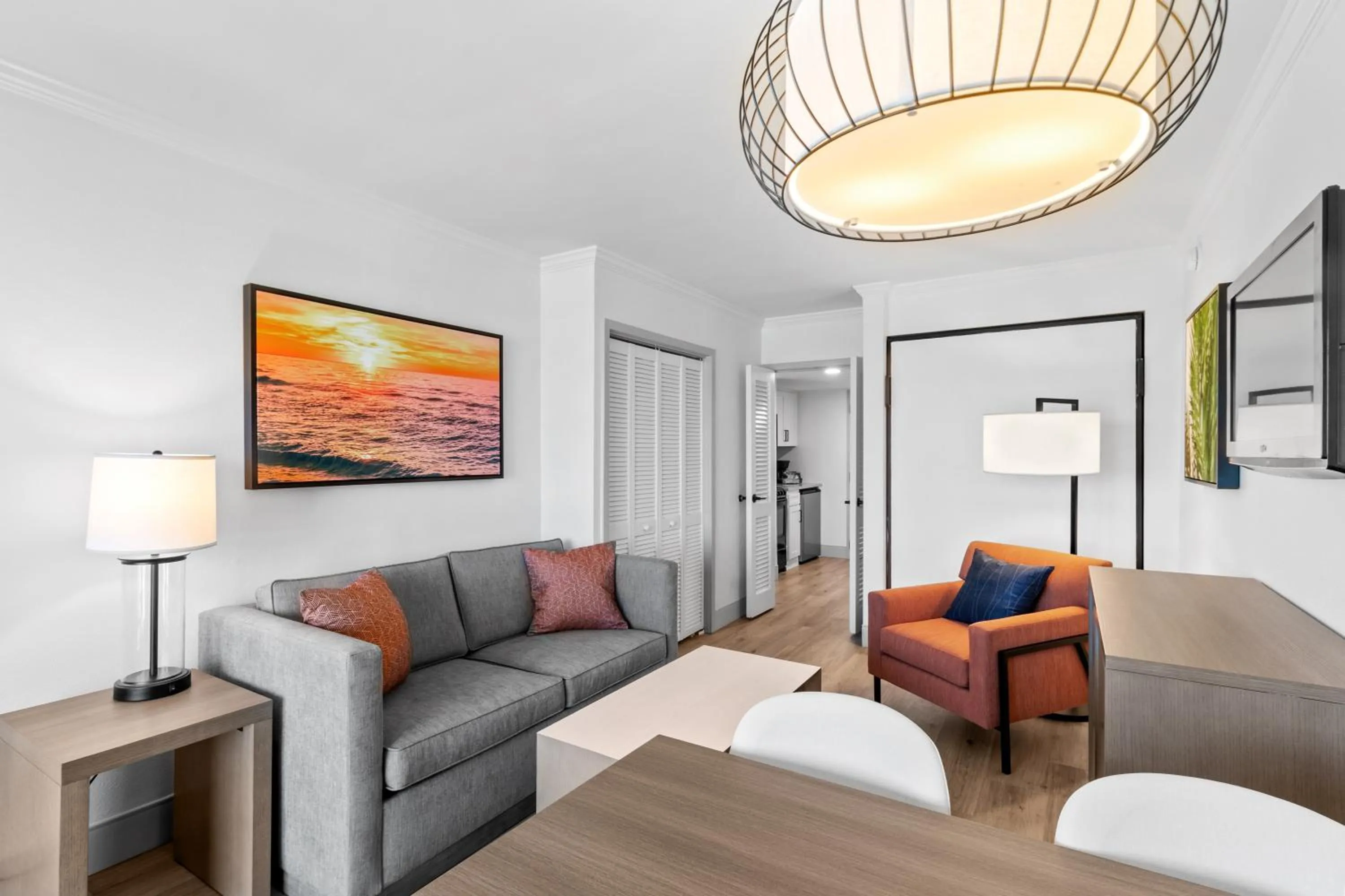 Living room in Ocean Reef Resort