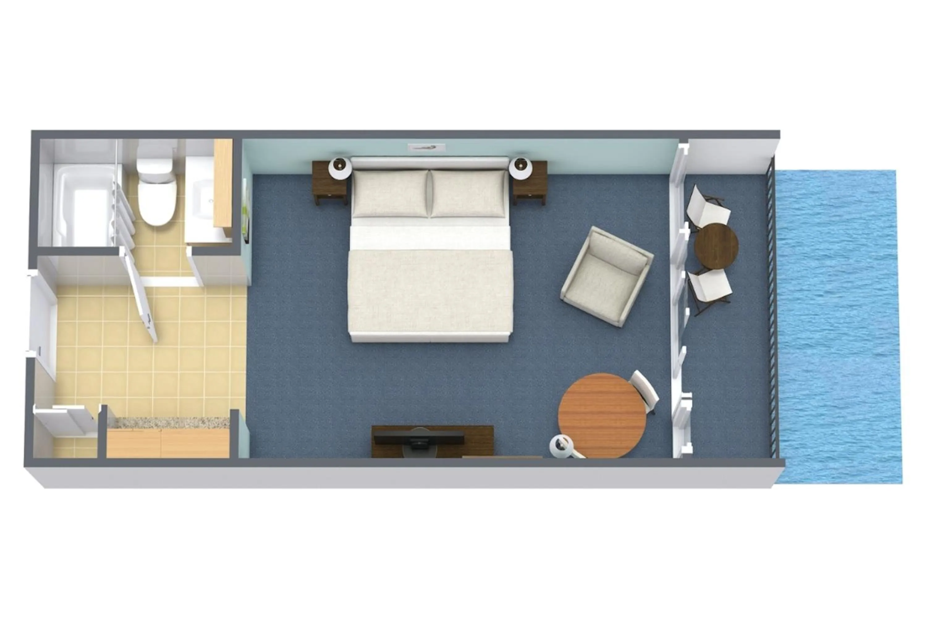 Floor plan in Ocean Reef Resort