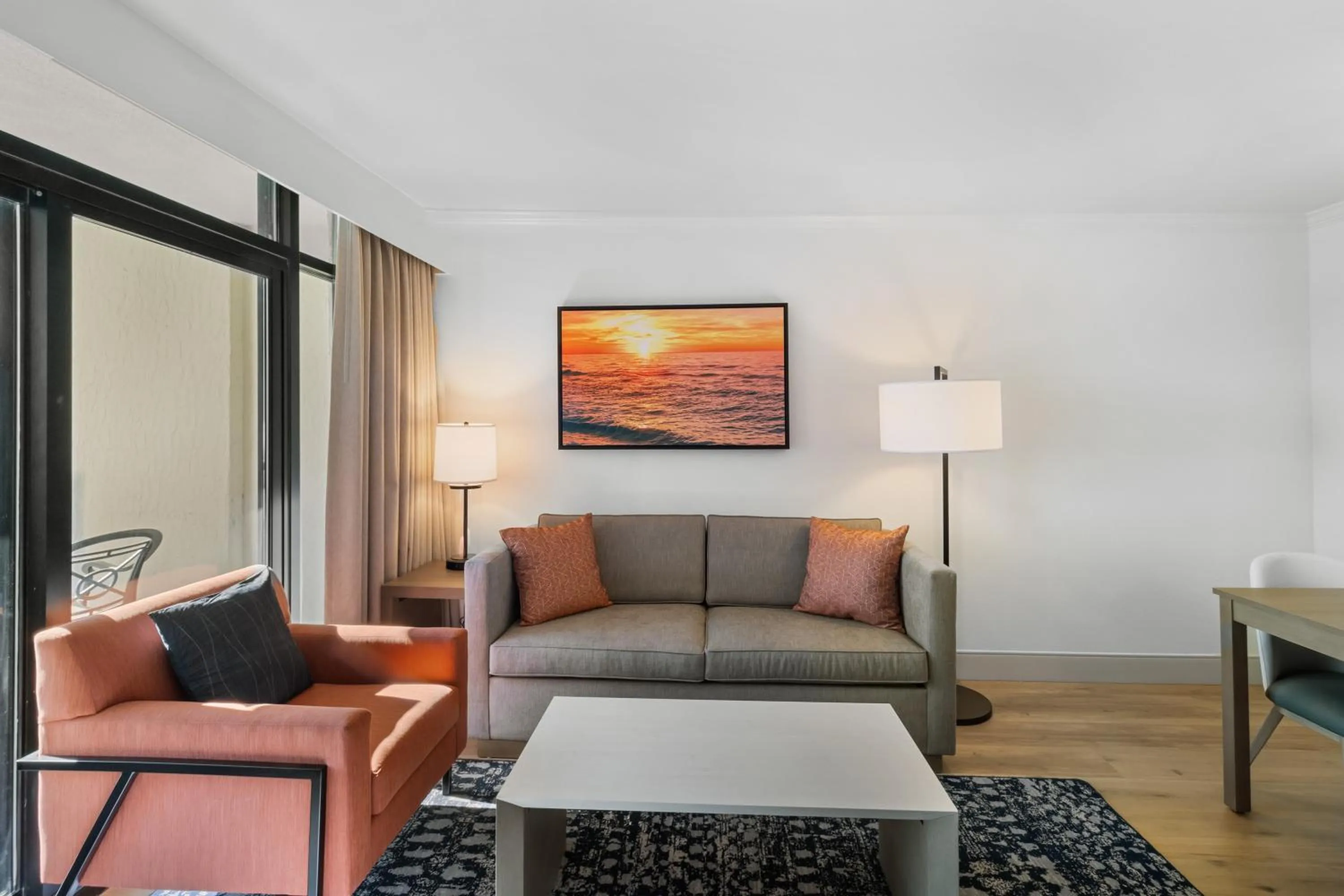 Living room in Ocean Reef Resort