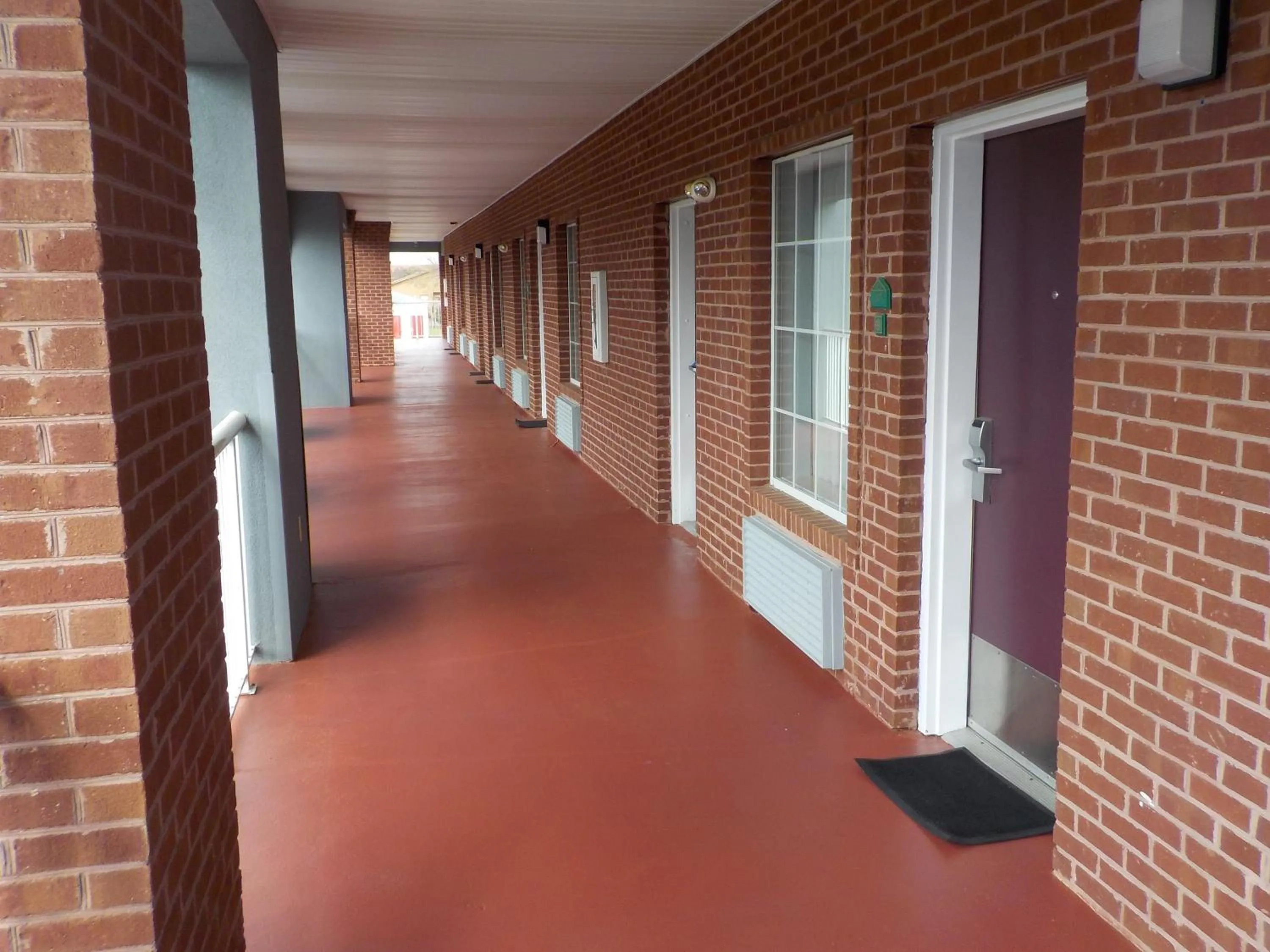 Balcony/Terrace in SureStay Plus Hotel by Best Western Warner Robins AFB