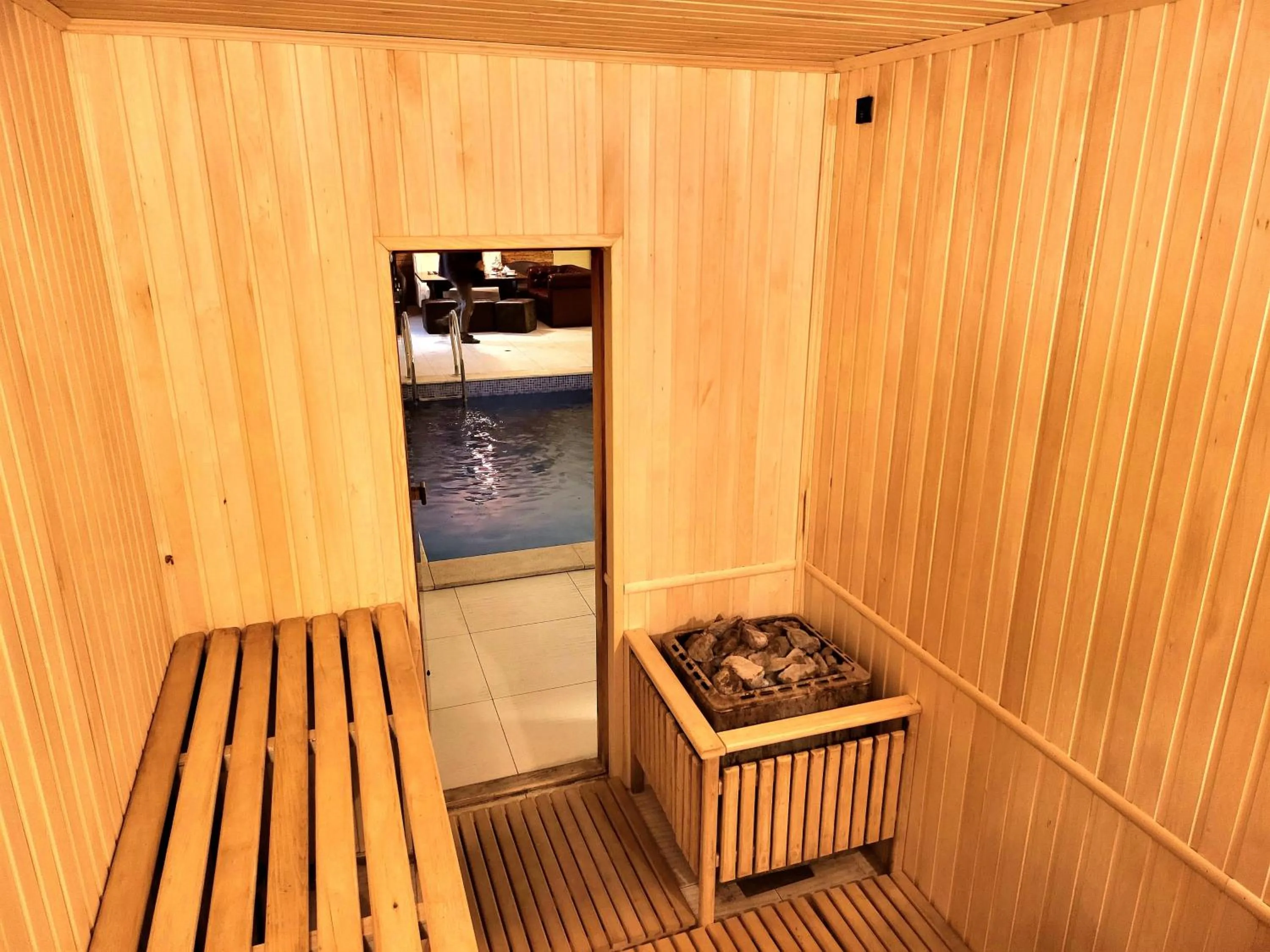 Sauna in Maxim Pasha Hotel