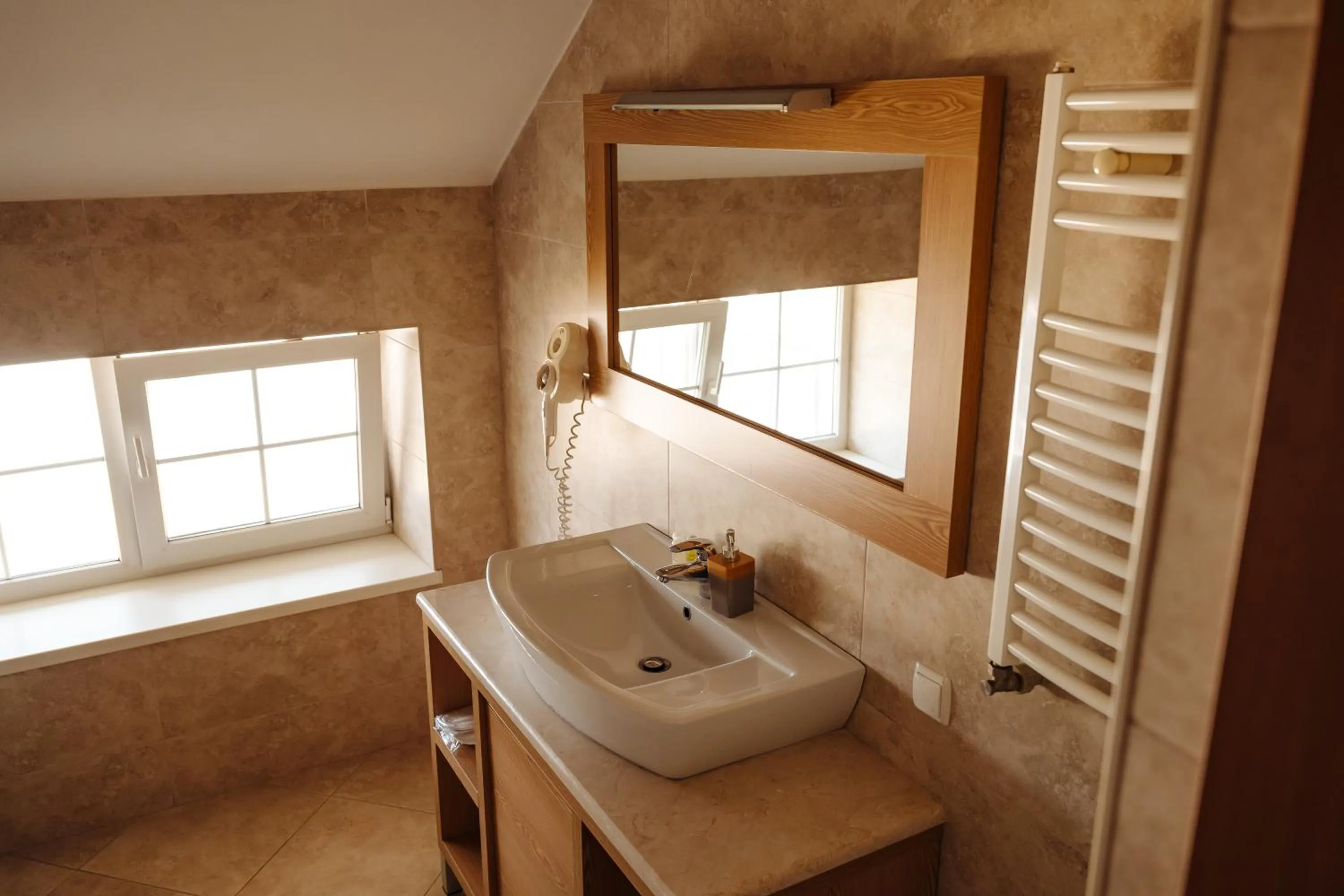 Bathroom in Maxim Pasha Hotel