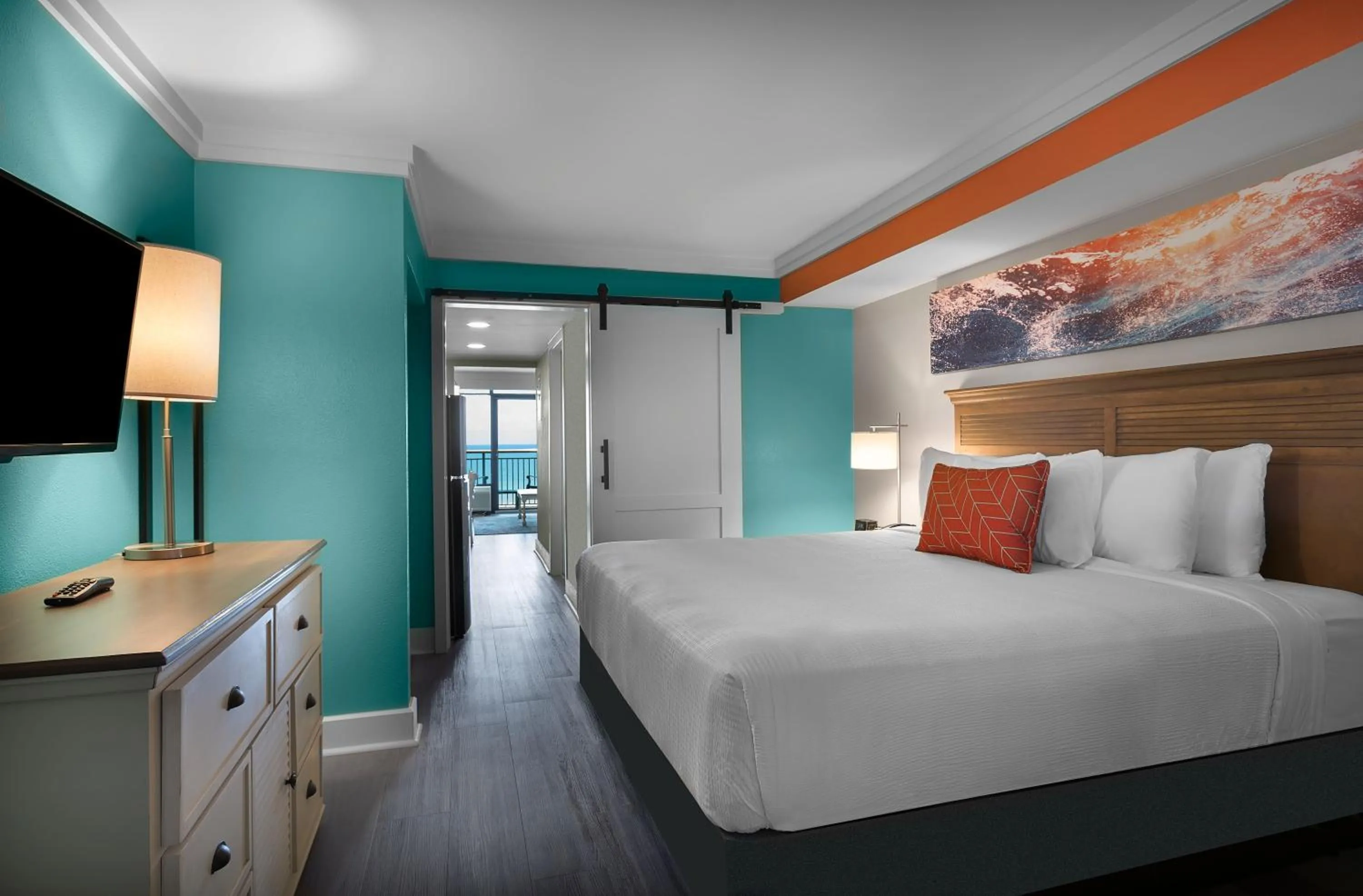 Bedroom, Bed in Grande Cayman Resort