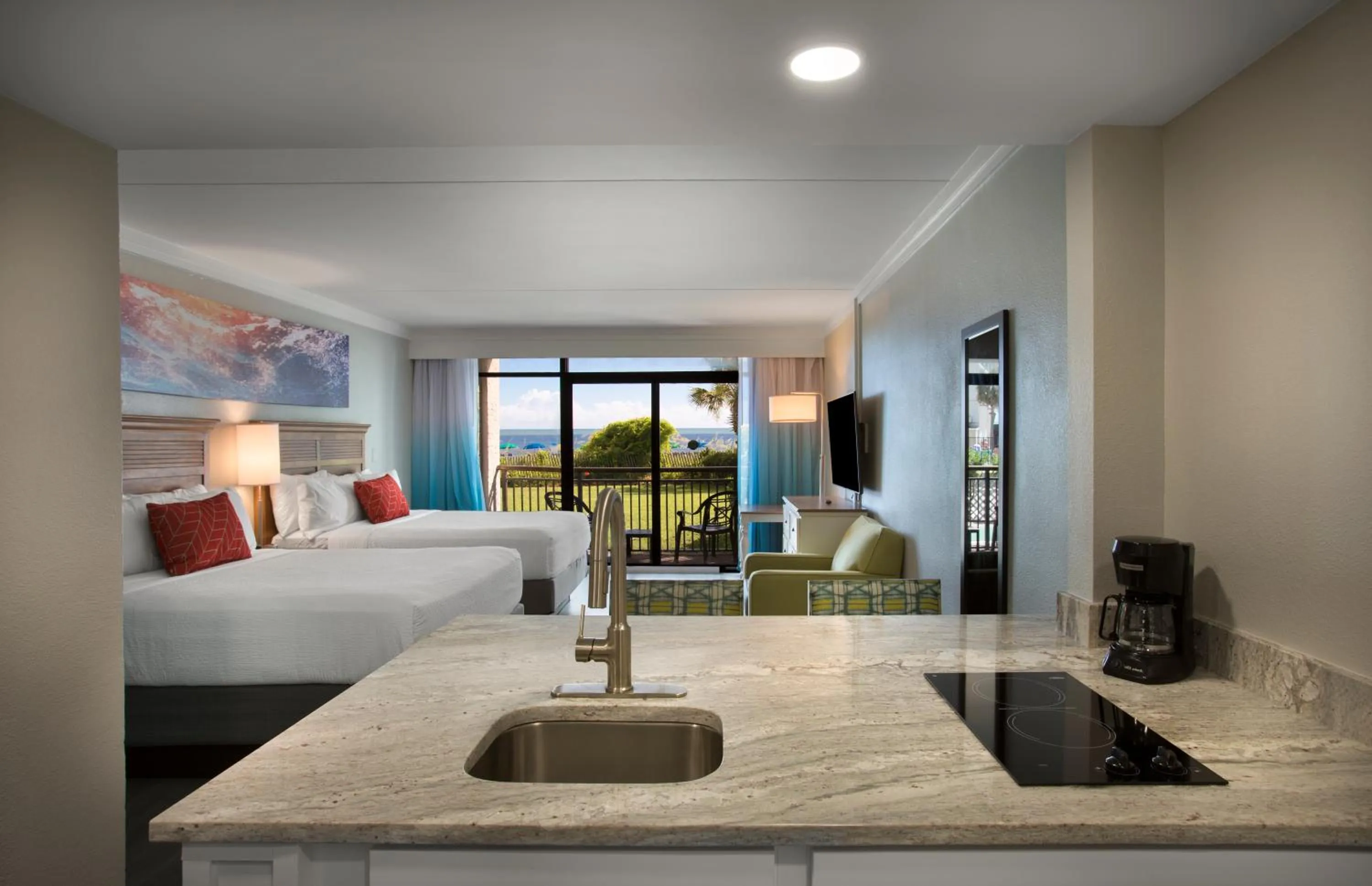 Photo of the whole room, Bed in Grande Cayman Resort