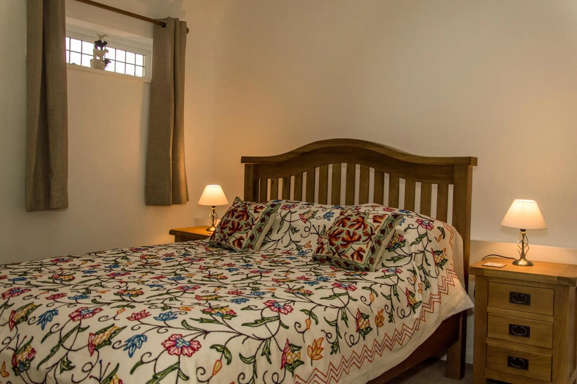 Bed in The Three Gables