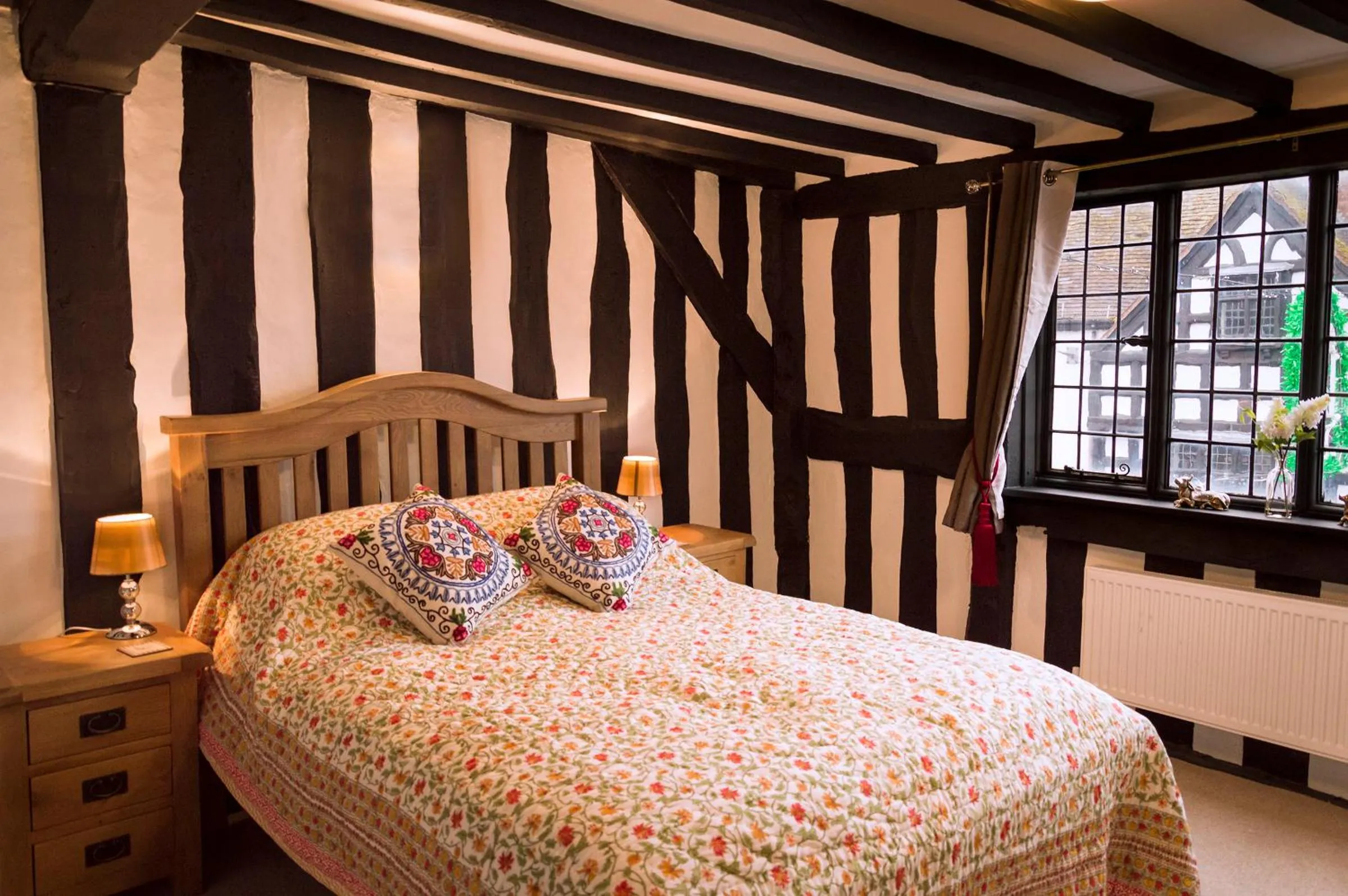 Bed in The Three Gables