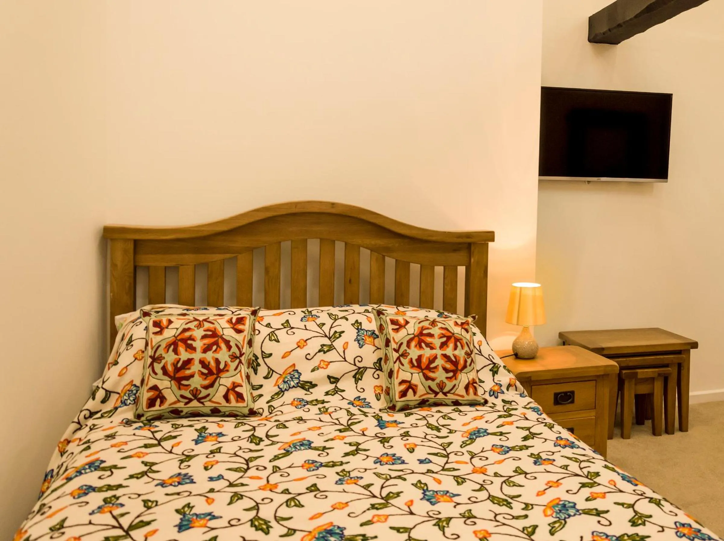 Bed in The Three Gables