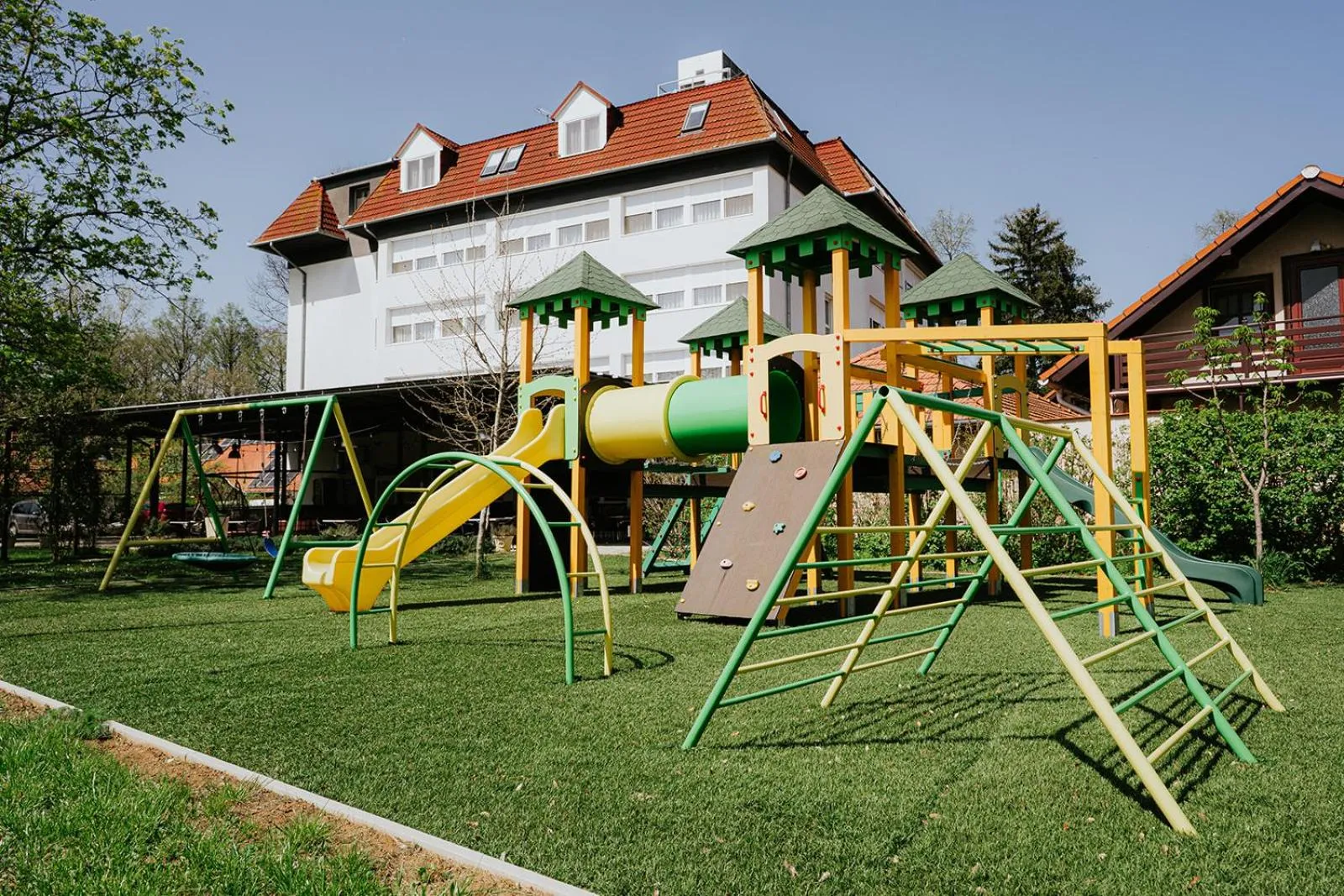 Children play ground in Aqua Hotel