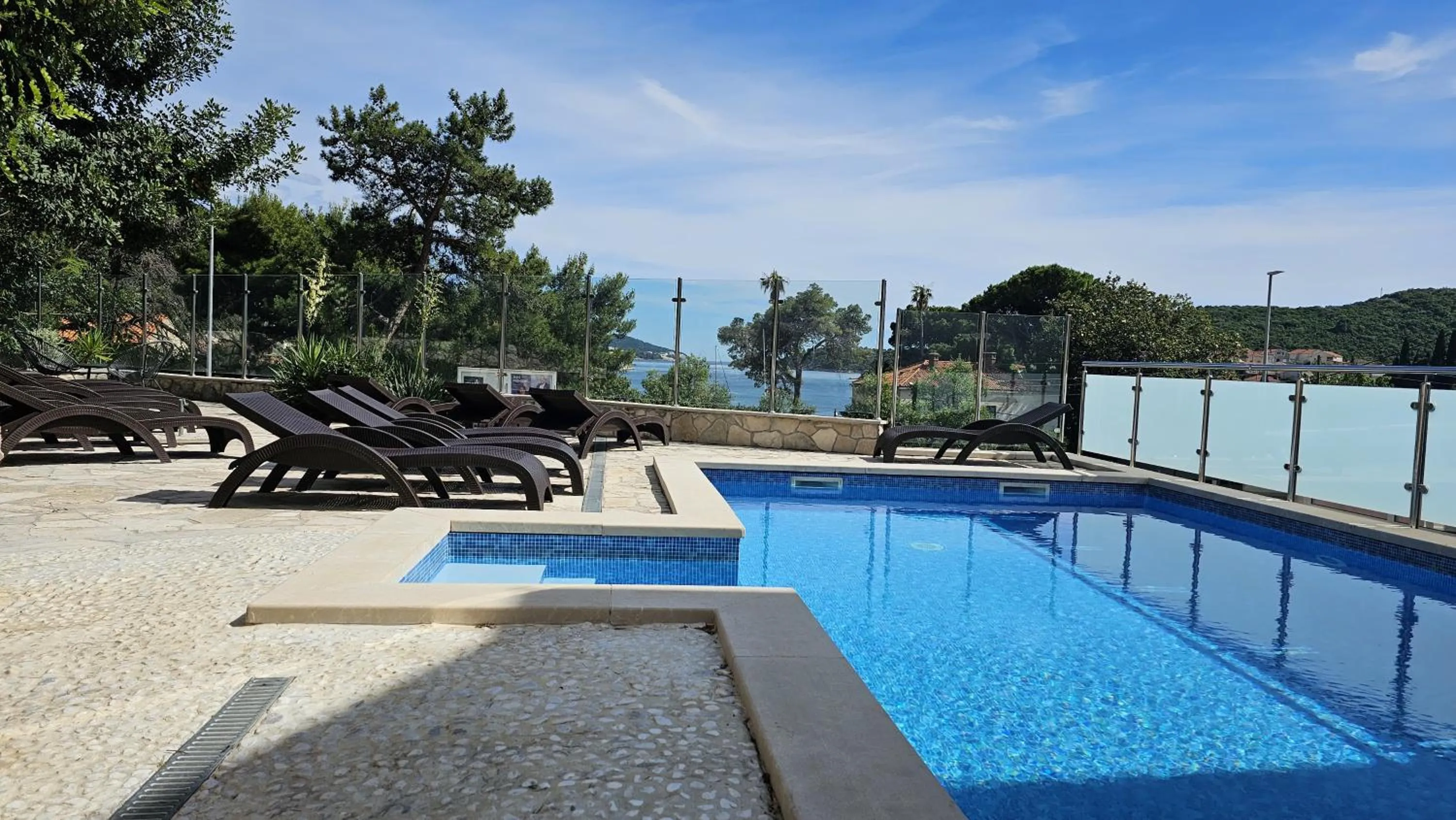 Swimming pool in Villa Babilon