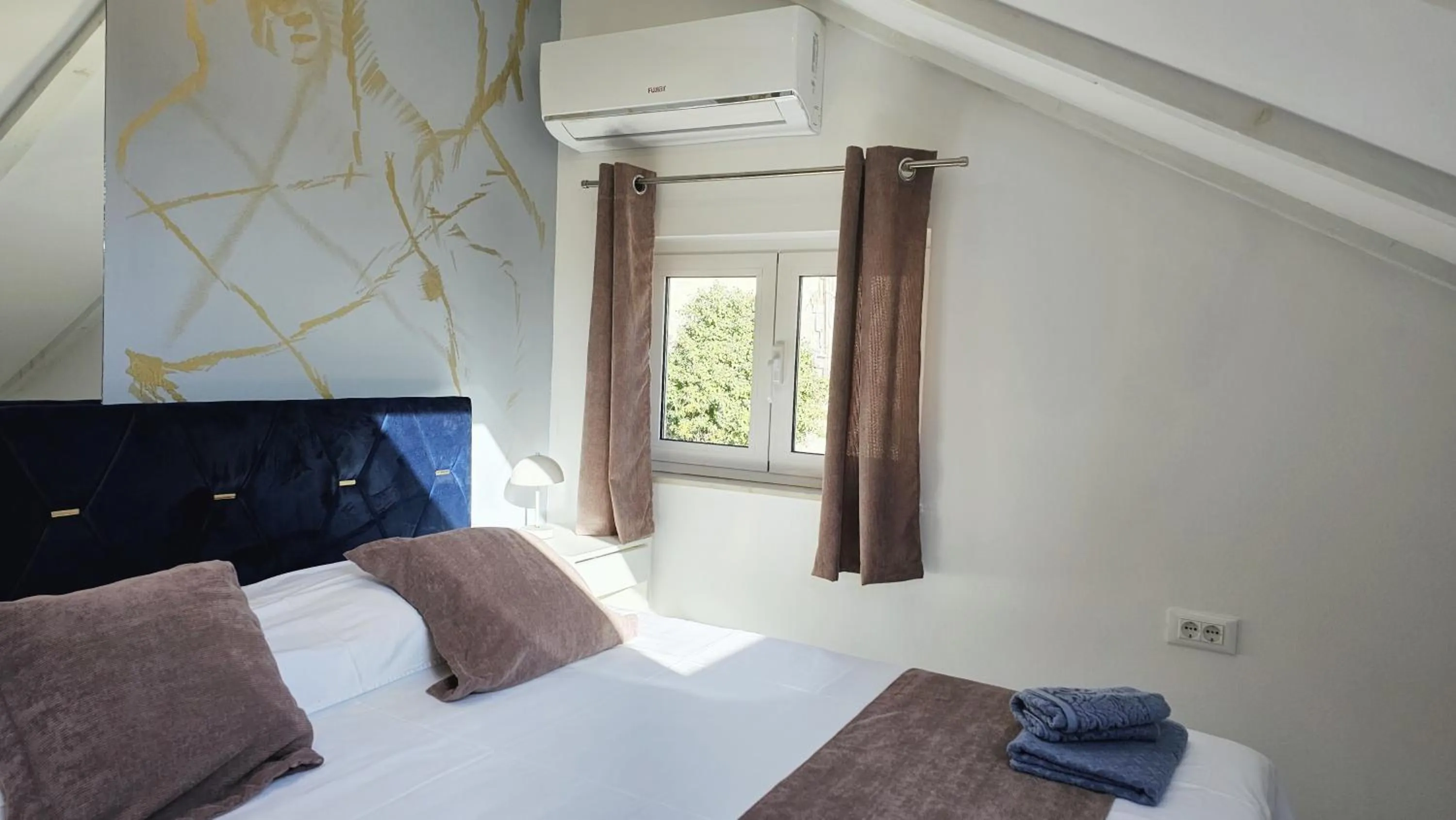 Bed in Villa Babilon