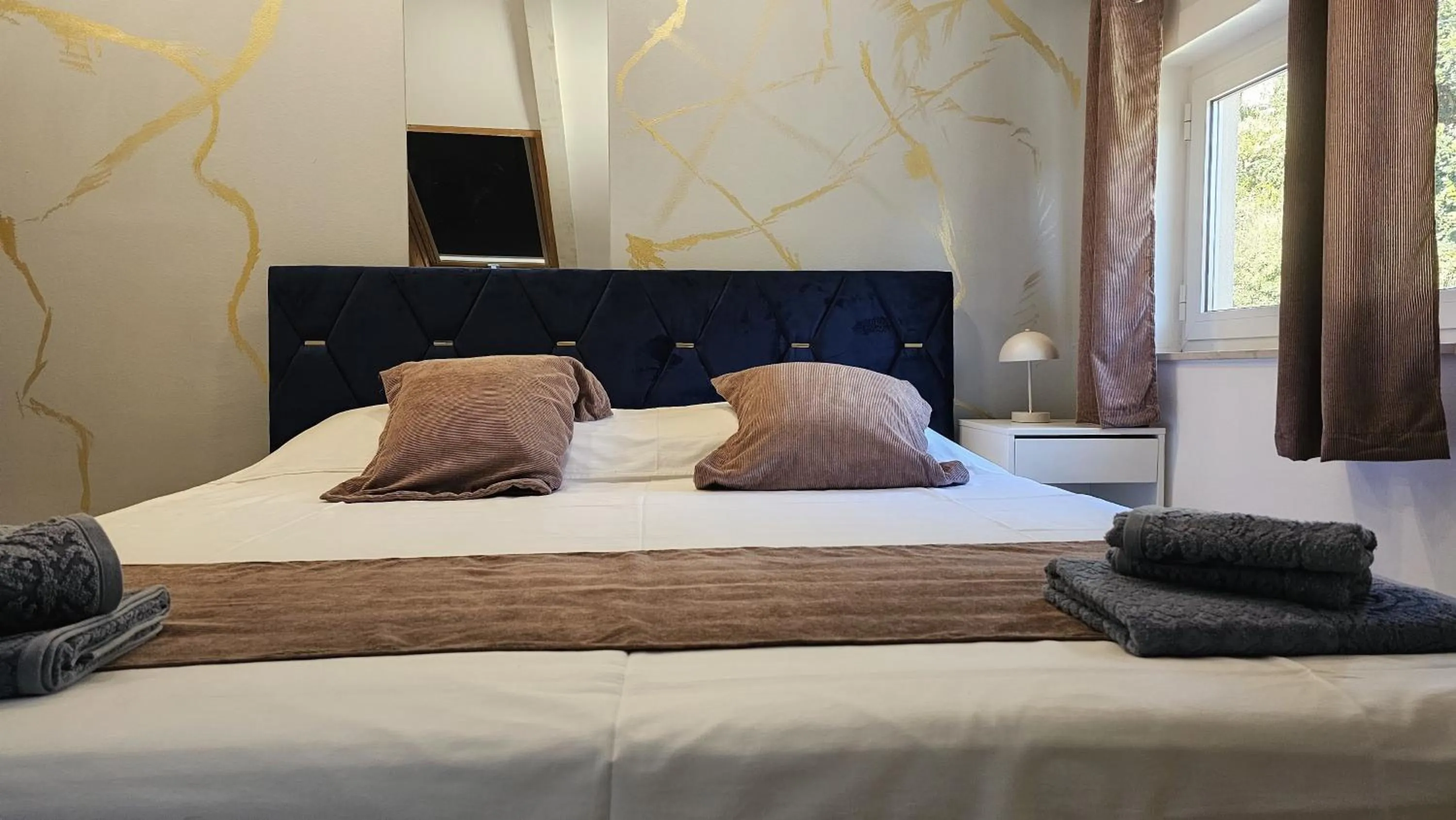 Bed in Villa Babilon