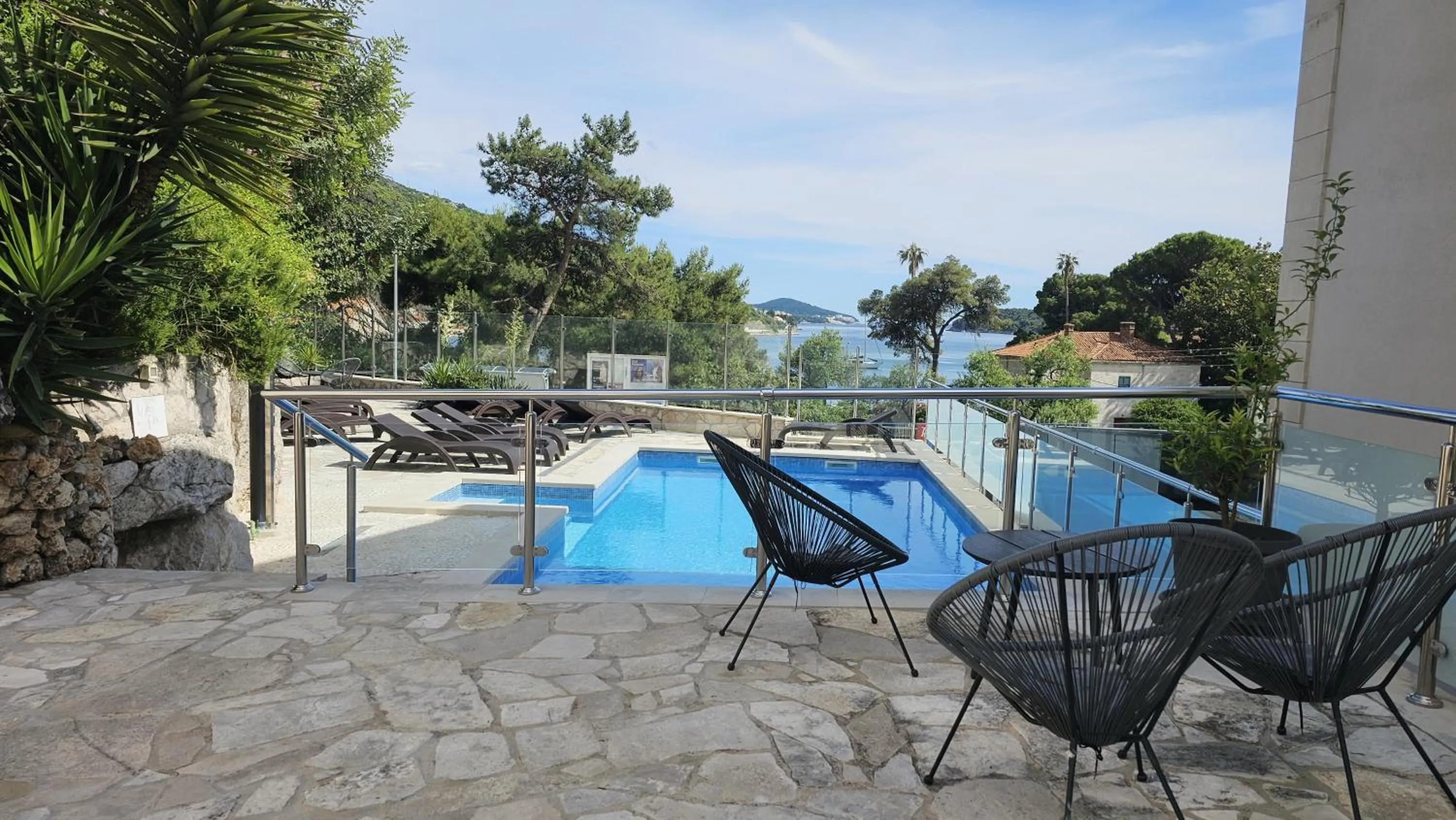 Swimming pool in Villa Babilon