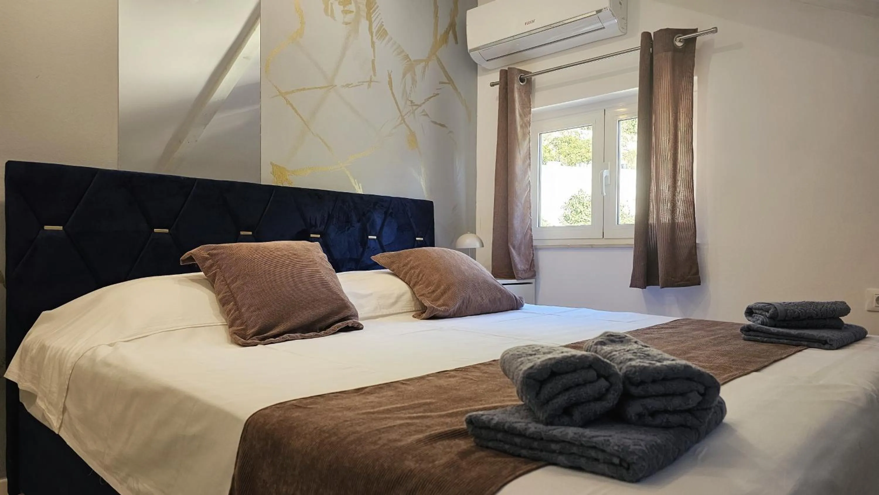 Bed in Villa Babilon