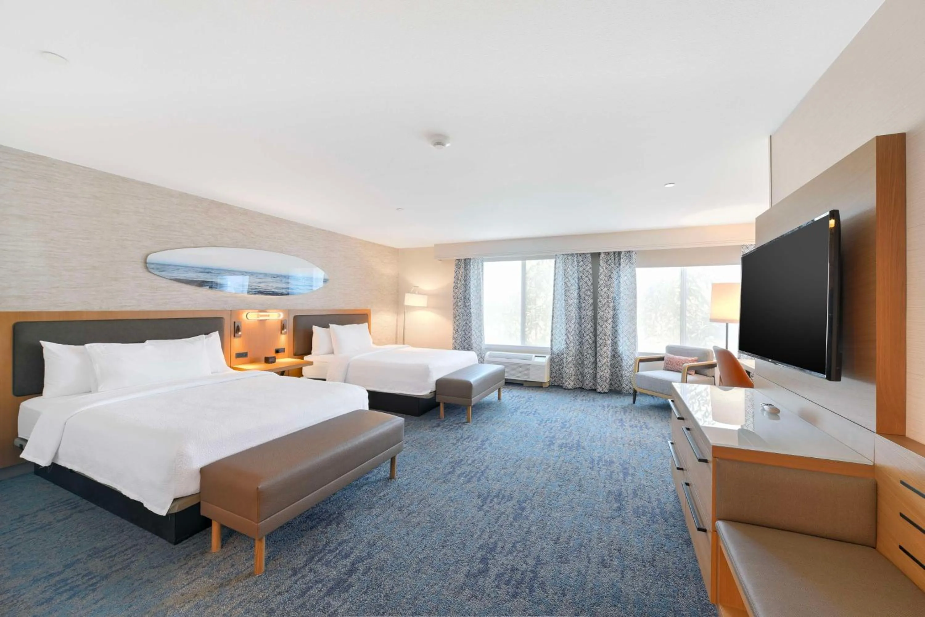 Bed in Hilton Garden Inn LAX - El Segundo