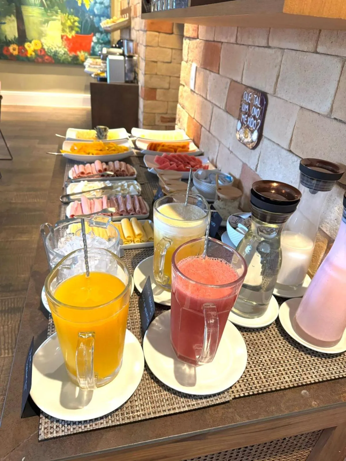 Food and drinks in Pousada Refúgio de Maresias