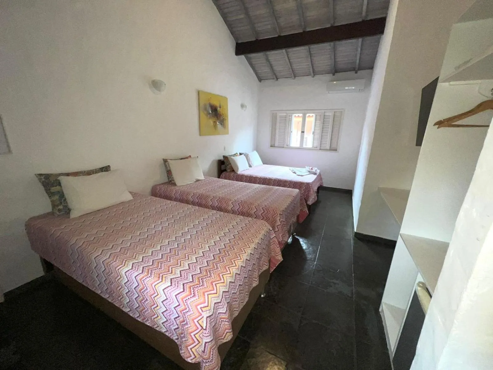 Bed in Pousada Refúgio de Maresias