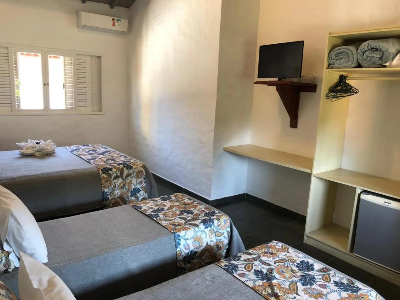 Bed in Pousada Refúgio de Maresias