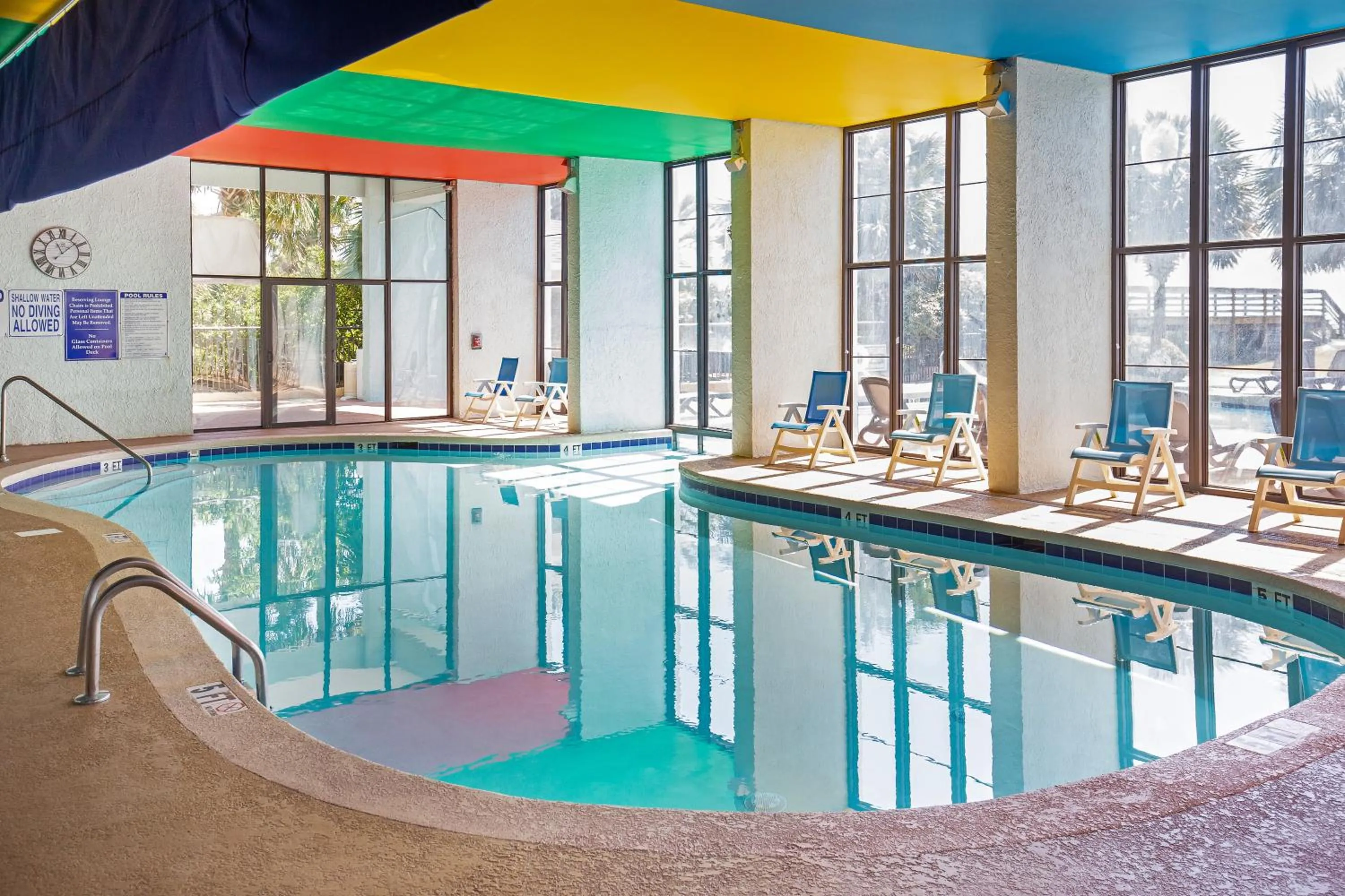 Swimming pool in Monterey Bay Suites