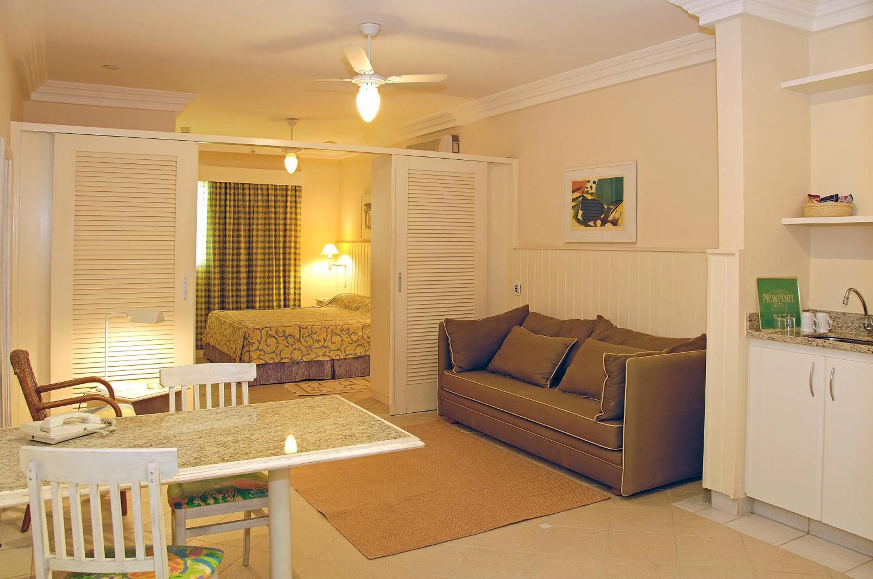 Photo of the whole room in Vitória Hotel Residence NewPort