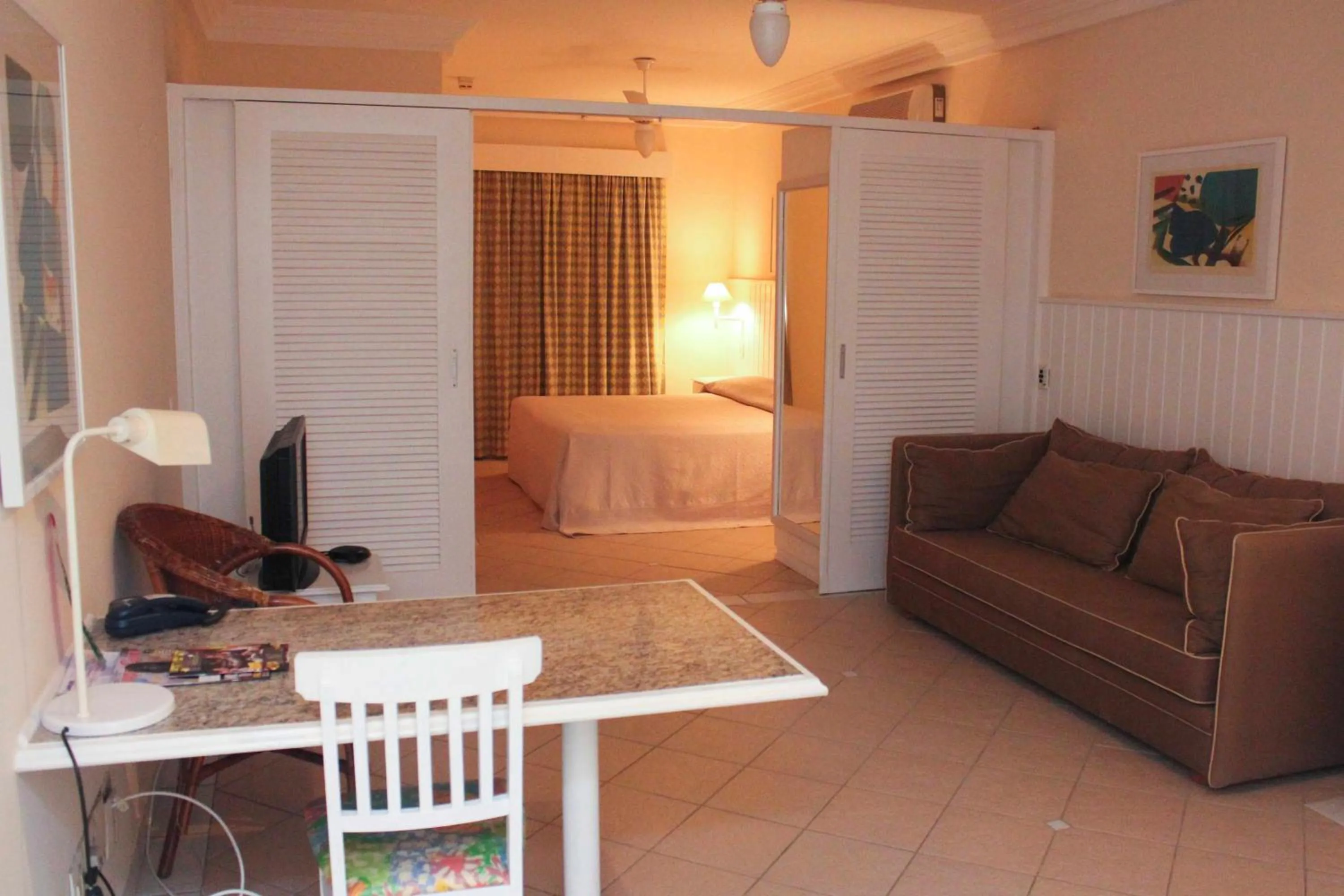 Bed in Vitória Hotel Residence NewPort