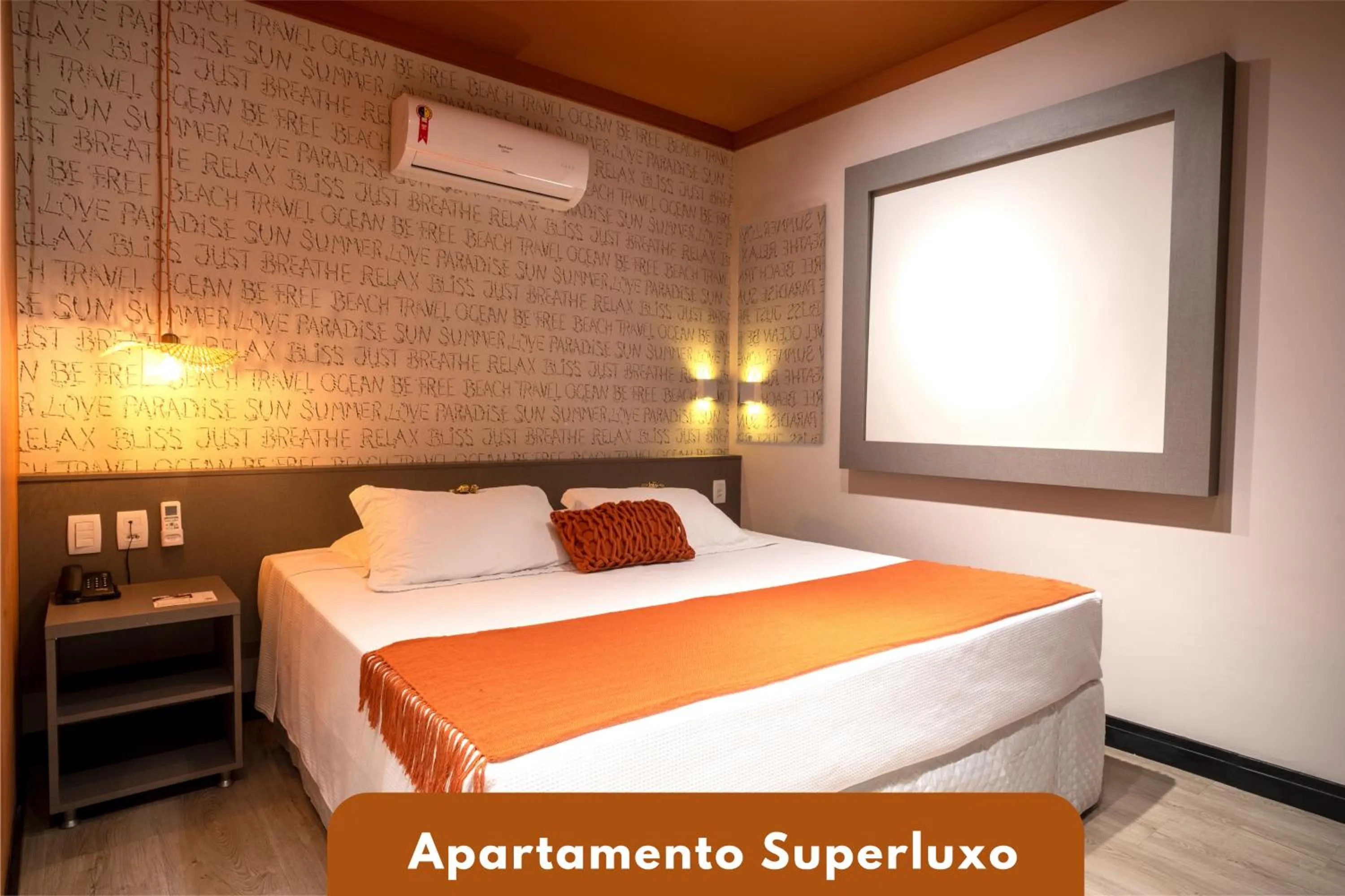 Bed in Camboriú Praia Hotel